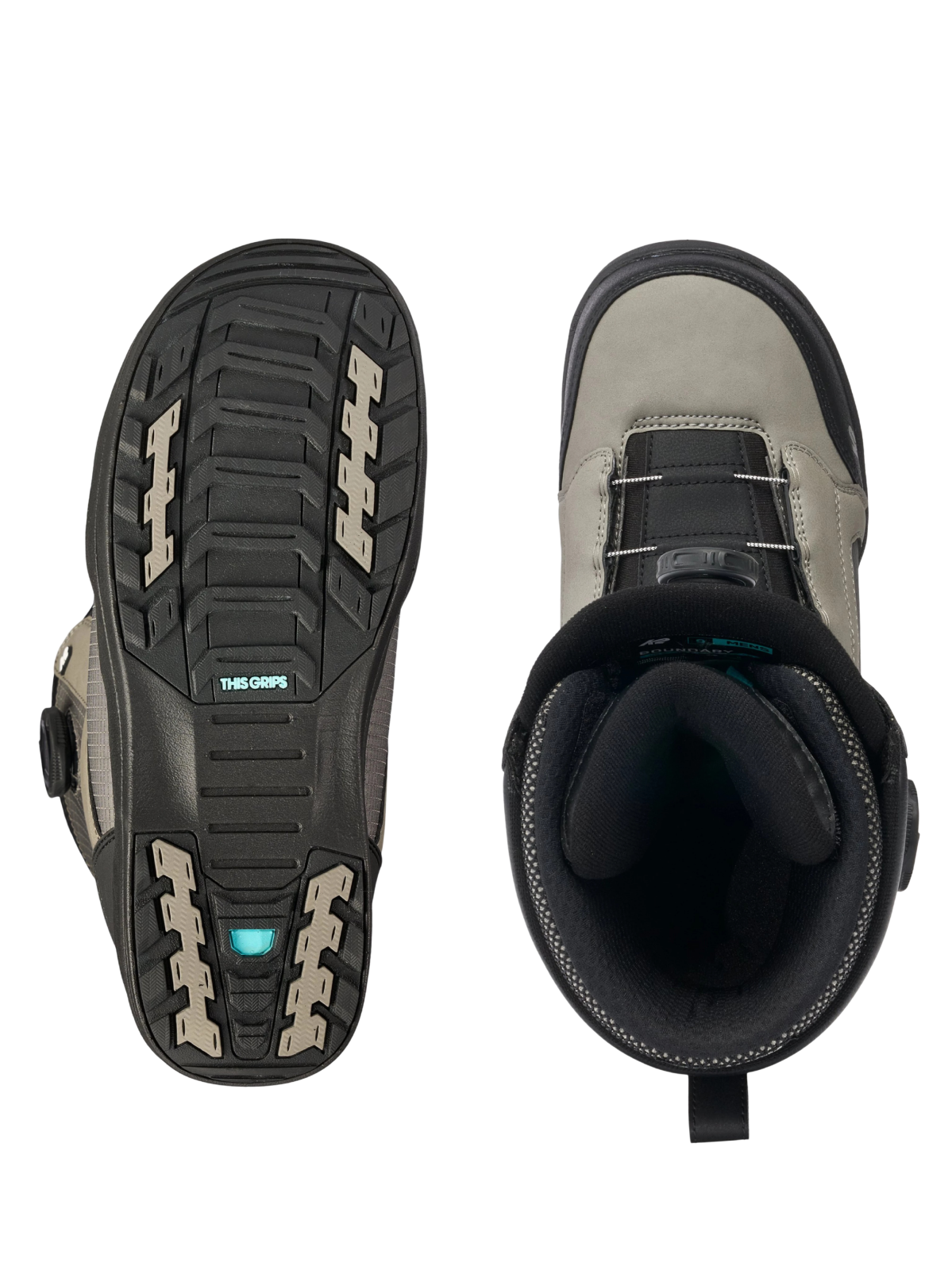 K2 Boundary boots snowboard gri mărimea 25