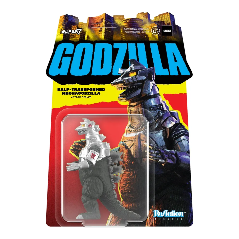 Super7 Toho ReAction figurina Mechagodzilla semi-transform