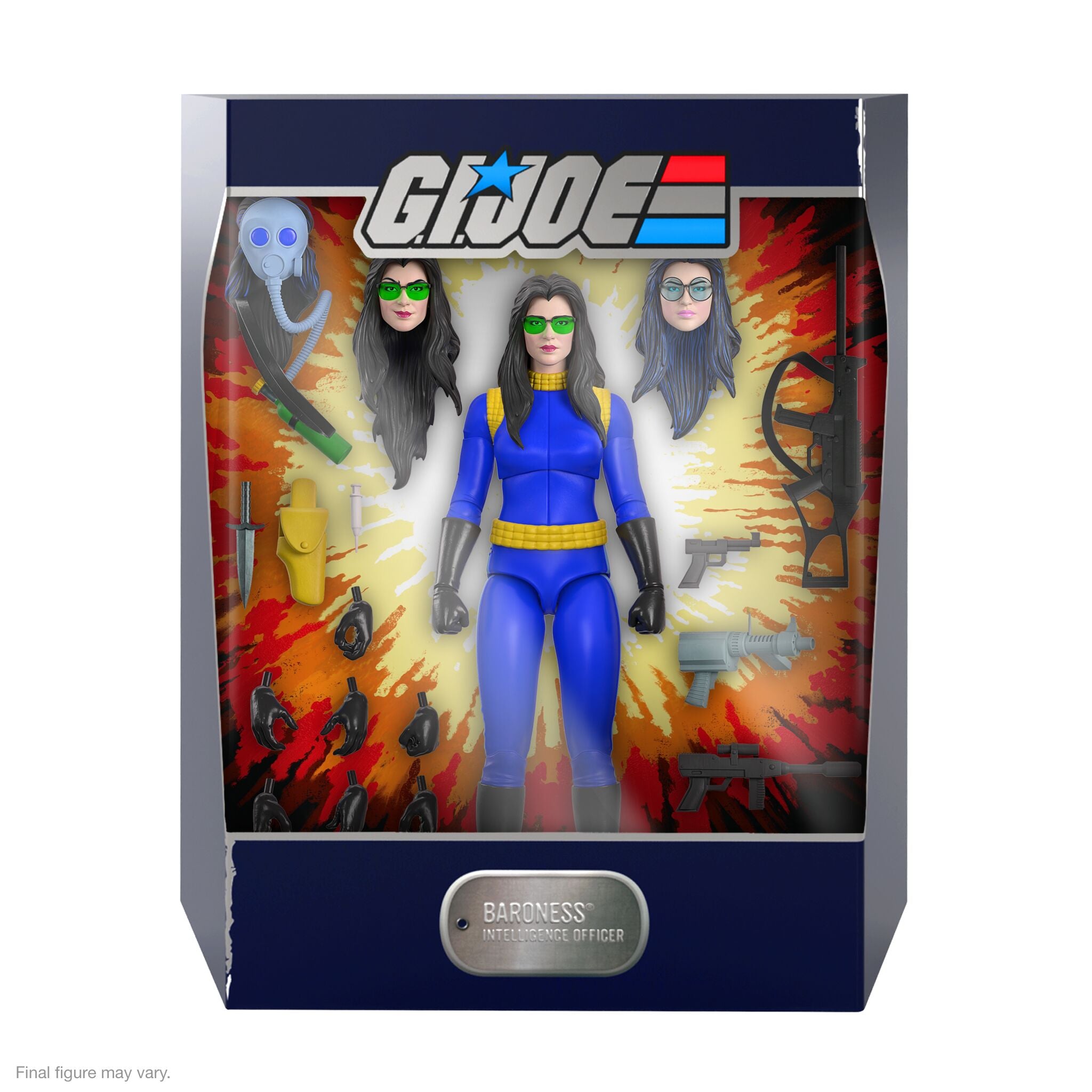 Super7 Ultimates G.I. Joe Baroness Blue figurina 18 cm