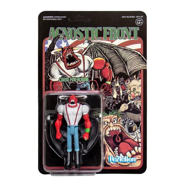 Super7 ReAction Agnostic Front Eliminator figurină vinil