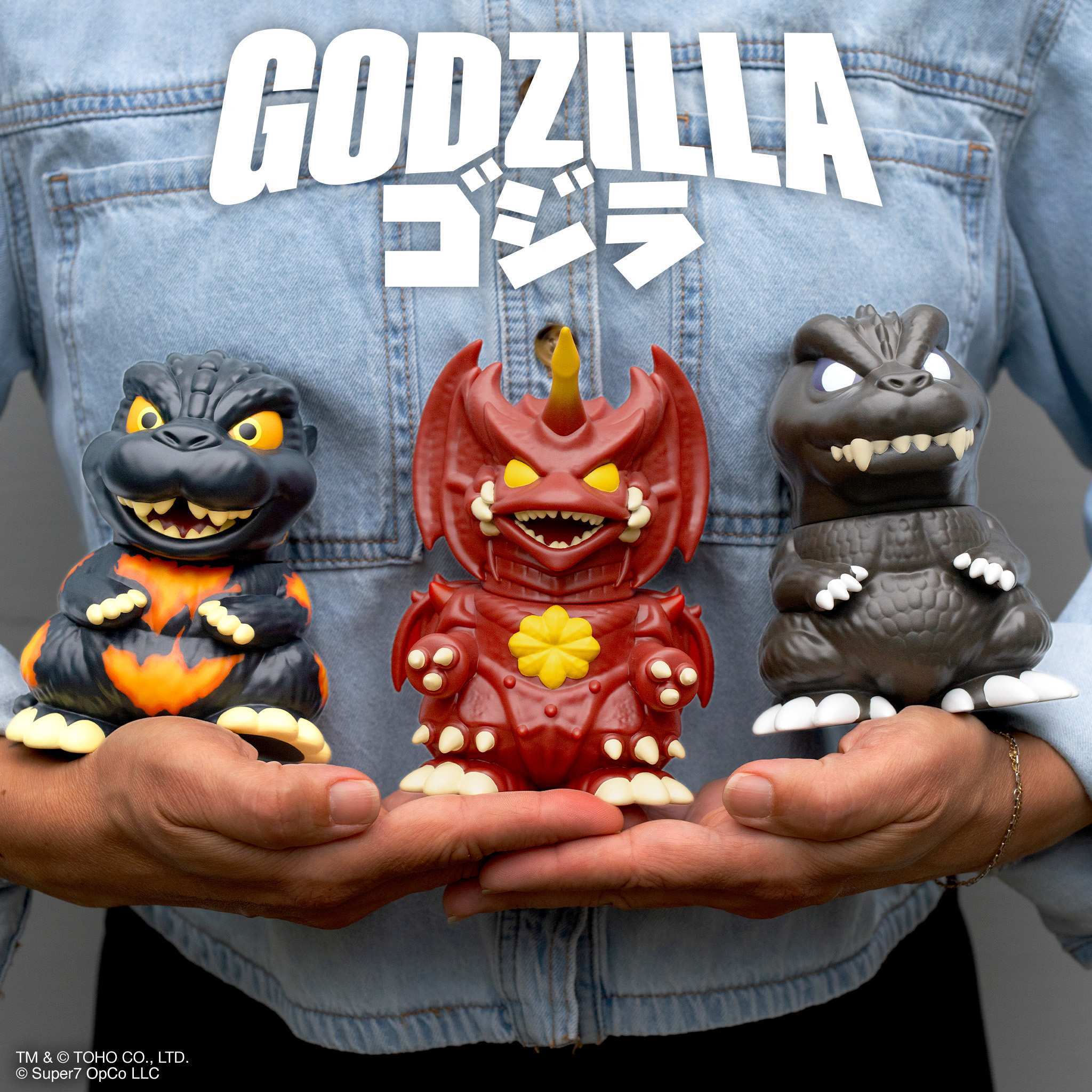 Super7 Toho FUN FUN Destoroyah figurina vinil 12,7 cm articulata