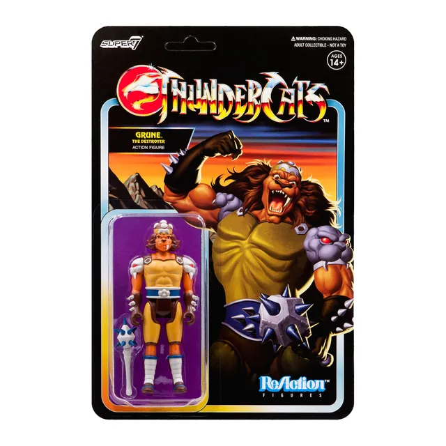 Super7 ThunderCats Grune the Destroyer figurina 9,5 cm