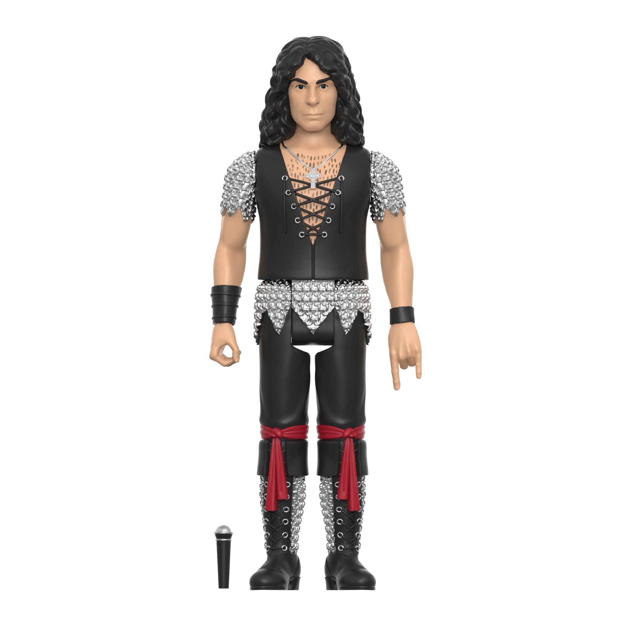 Super7 ReAction Dio Ronnie James Dio figurina articulata 9,5 cm