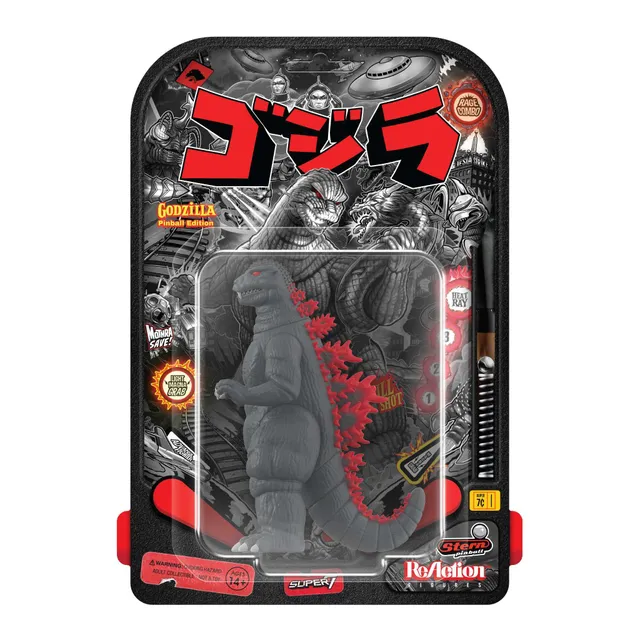 Super7 Toho Godzilla '84 Stern Pinball figurina 3.75 inch
