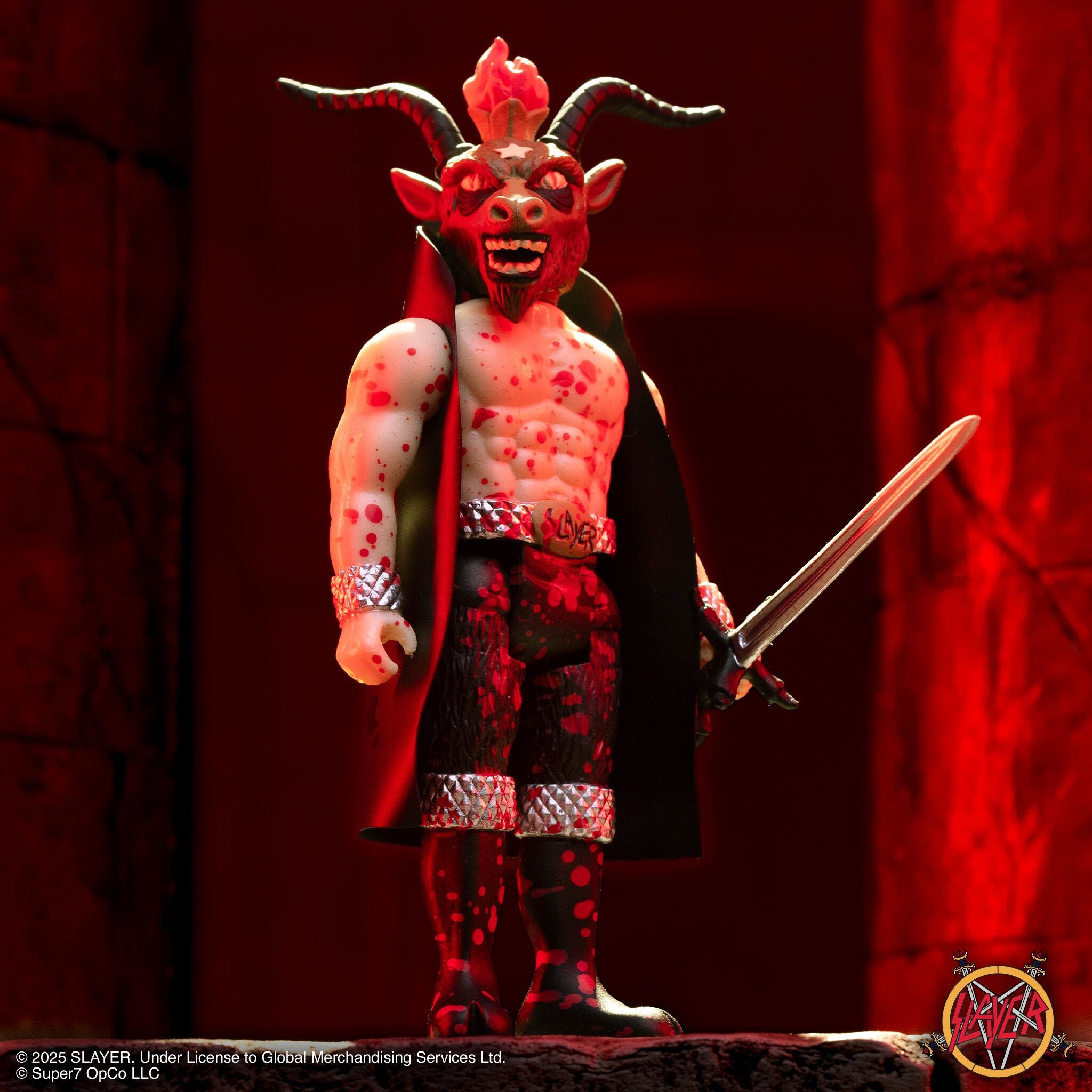 Super7 Slayer Minotaur Reign in Blood figurină 9,5 cm