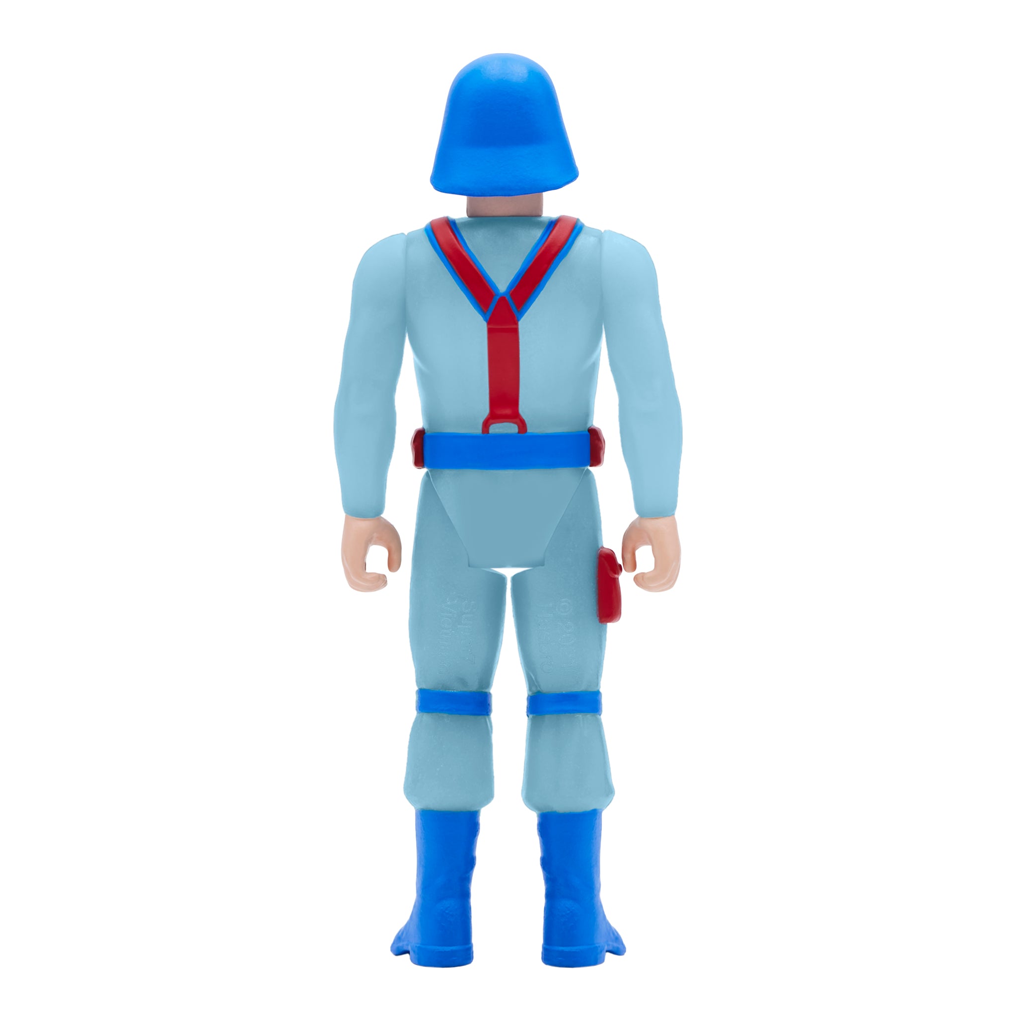 Super7 G.I. Joe ReAction figurina Cobra Trooper Glow Patrol fosforescent