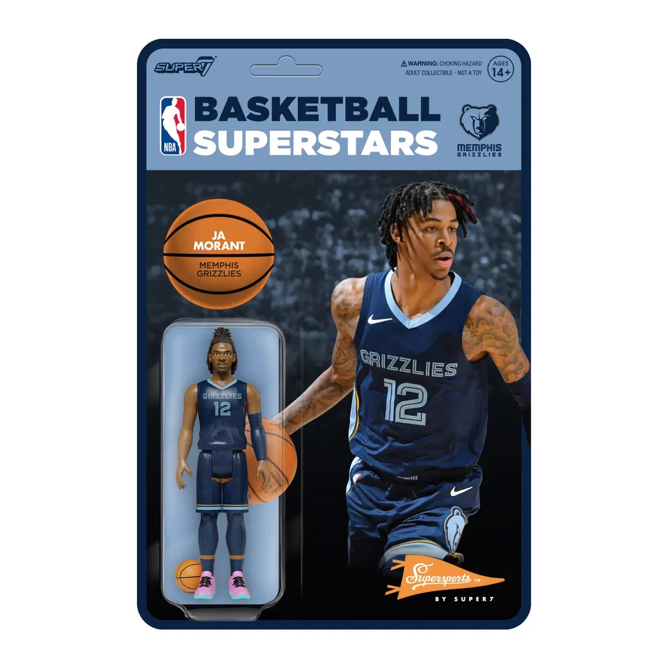 Super7 NBA Supersports Ja Morant Grizzlies figurină baschet