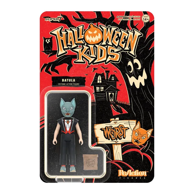 Super7 Halloween Kids Batula Boy figurina ReAction