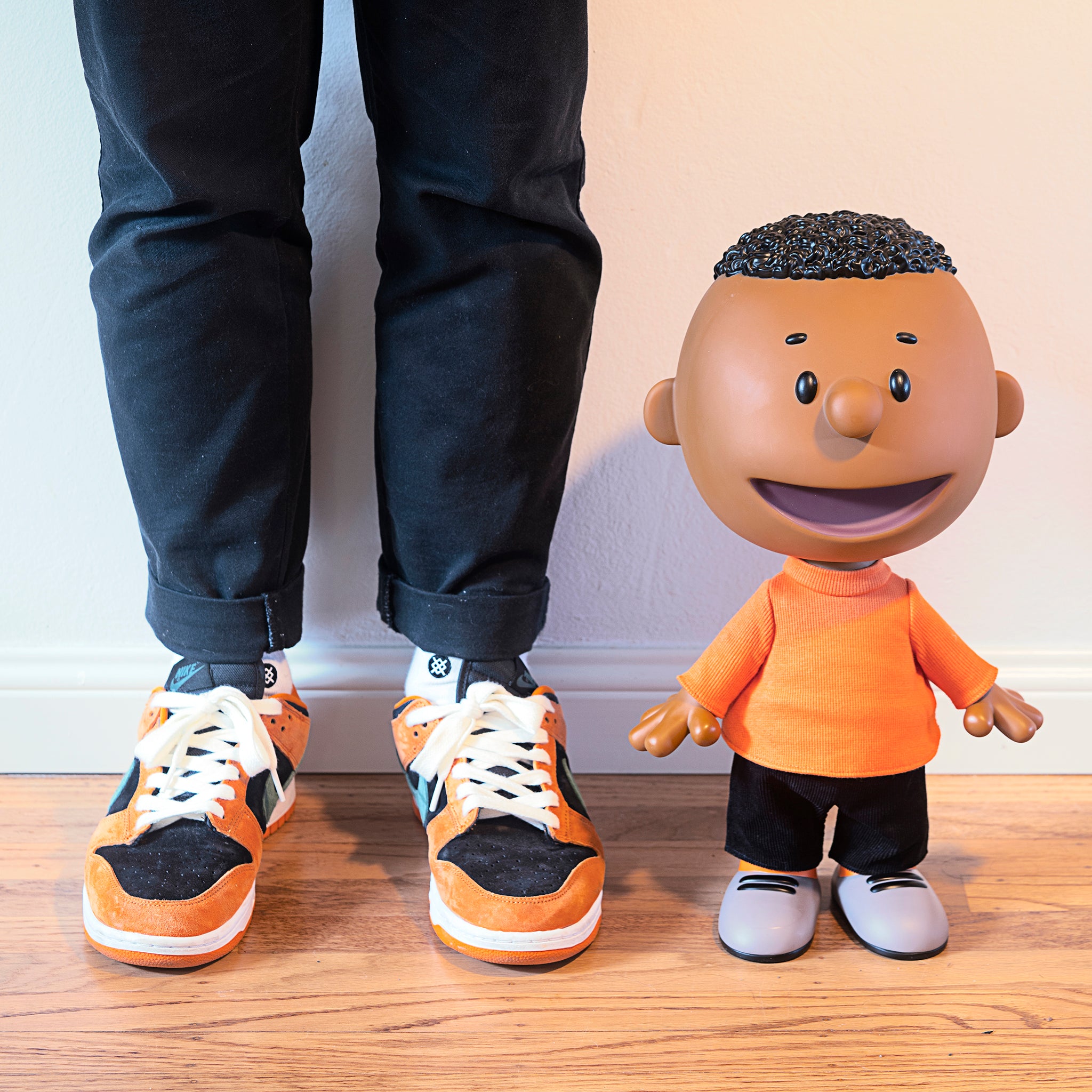 Super7 Peanuts Big Vinyl Franklin figura vinyl 16 inch