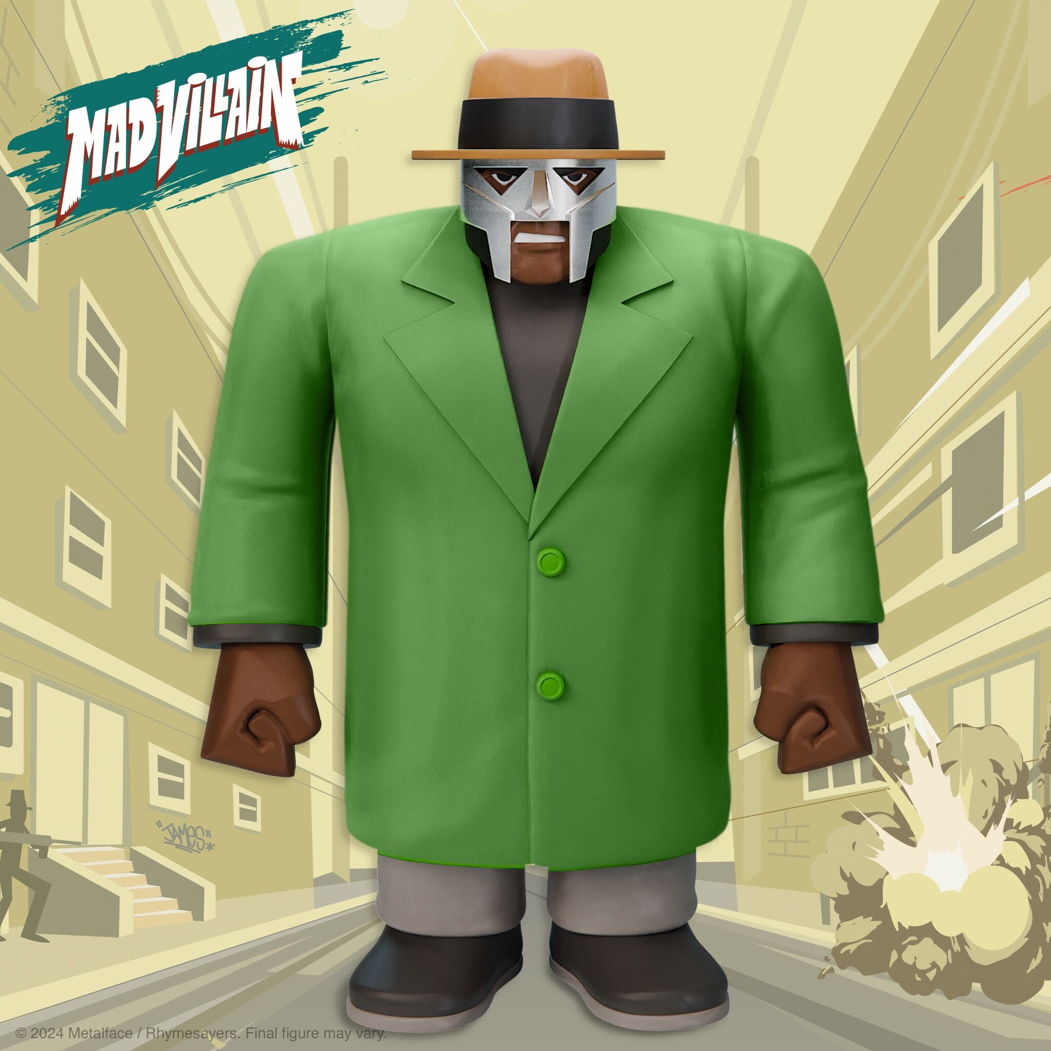 Super7 SuperSize MF DOOM Madvillain figurina vinil 40cm