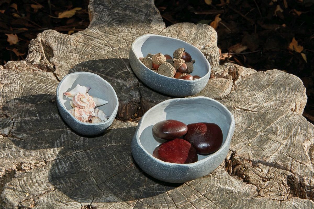 Yellow Door Rustic Bowls boluri joacă set 3