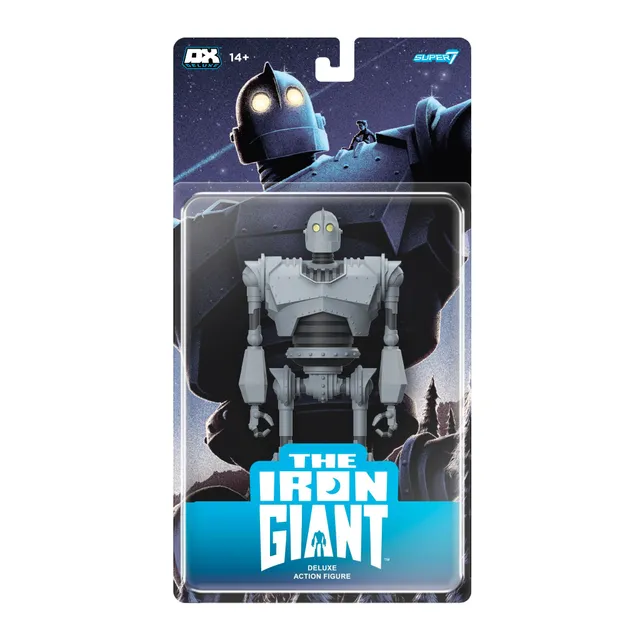Super7 Deluxe Iron Giant robot figurină 18cm