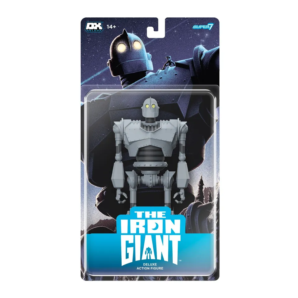 Super7 Deluxe Iron Giant robot figurină 18cm