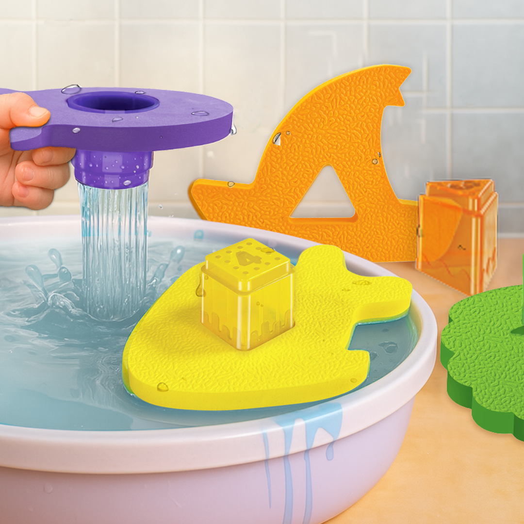 Imagimake Leaps Bounds Bath Buddies jucarii baie 12 piese