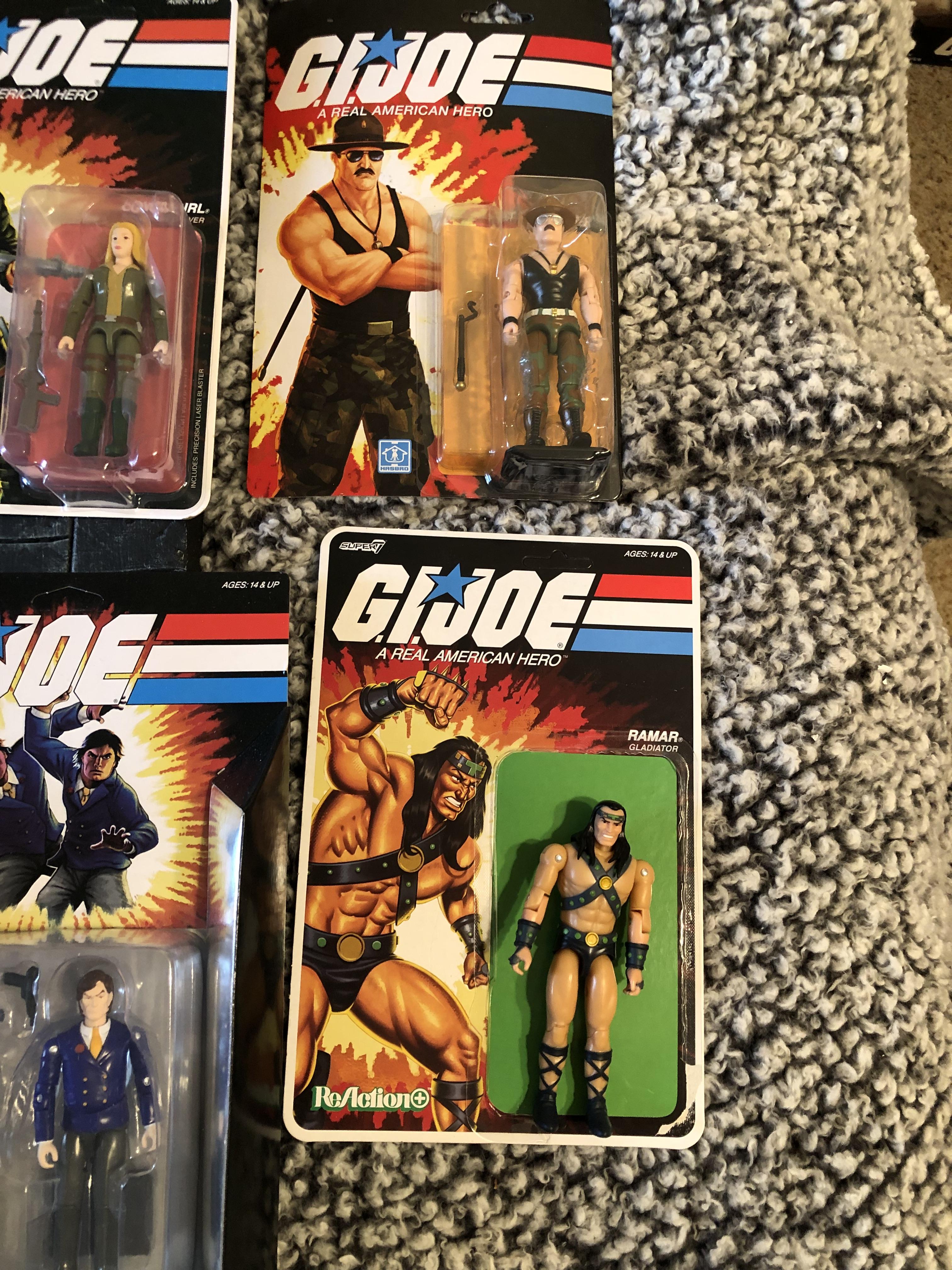 Super7 G.I. Joe ReAction+ Ramar figurină 11 cm gladiator