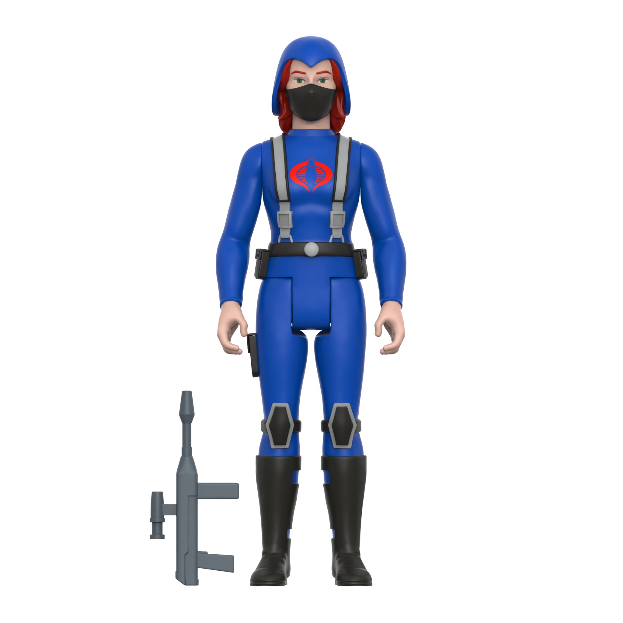 Super7 ReAction G.I. Joe Cobra Trooper roz figurina 9,5 cm