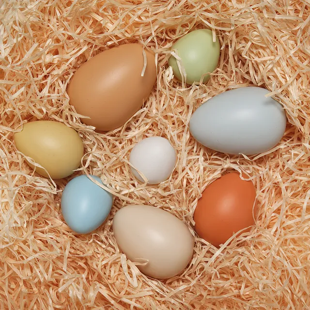 Yellow Door Size-Sorting Eggs oua senzoriale 8 buc tactil