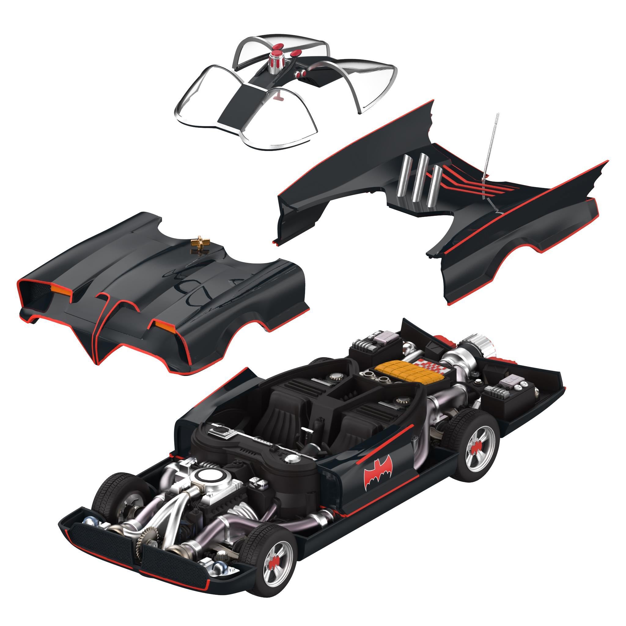 Super7 Super Cyborg Classic TV Series Batmobile macheta full color
