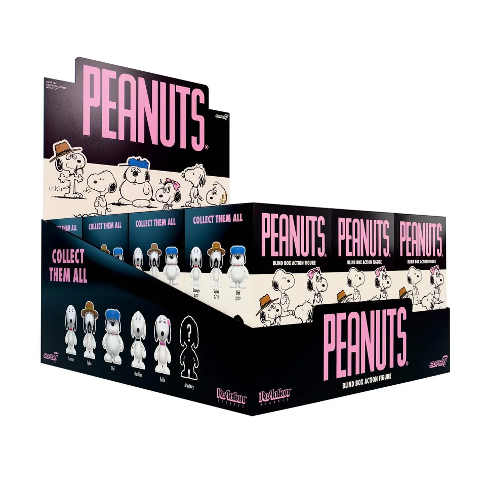 Super7 Peanuts Wave 10 figurină blind box frații lui Snoopy articulată