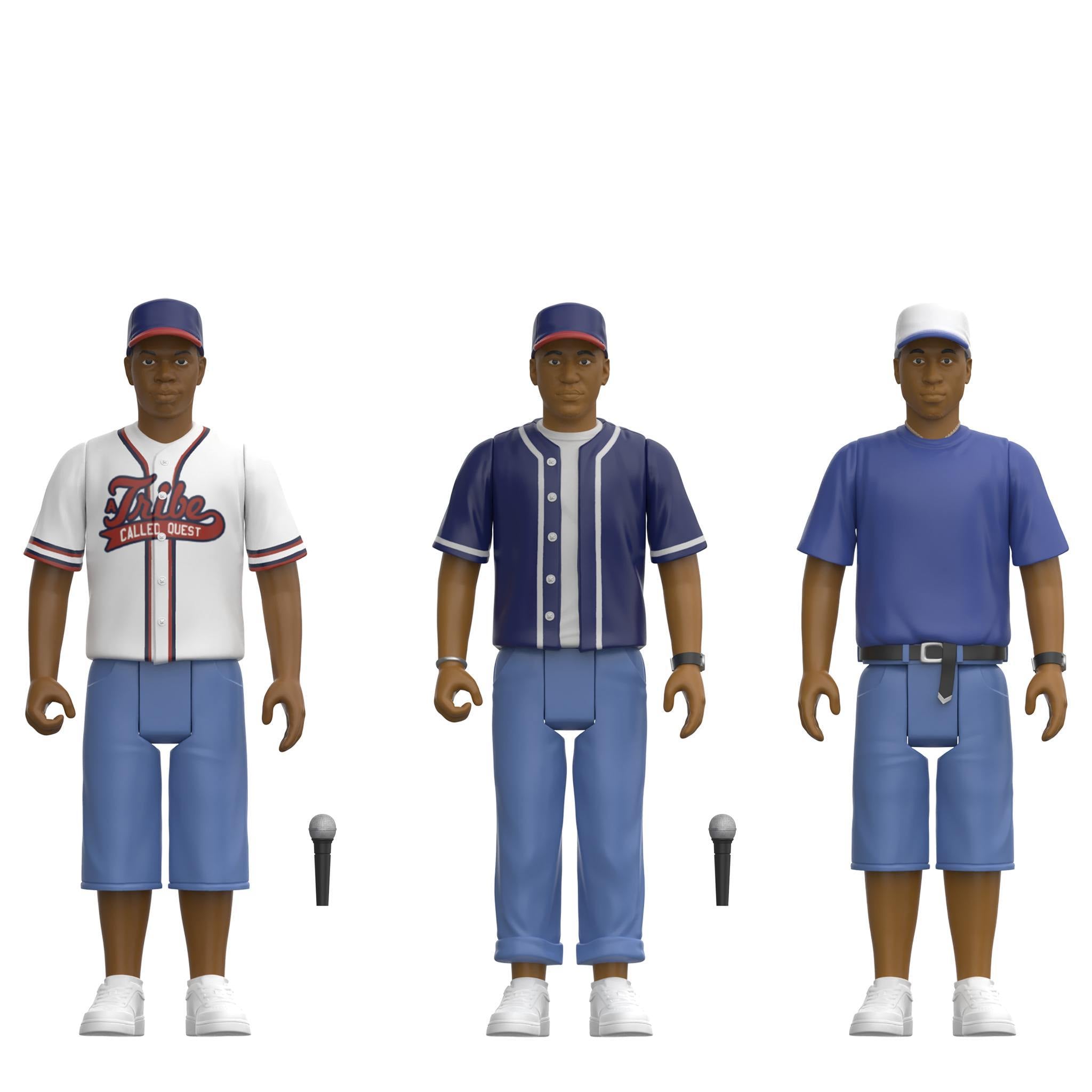 Super7 ReAction A Tribe Called Quest figurine 3-pack Low End