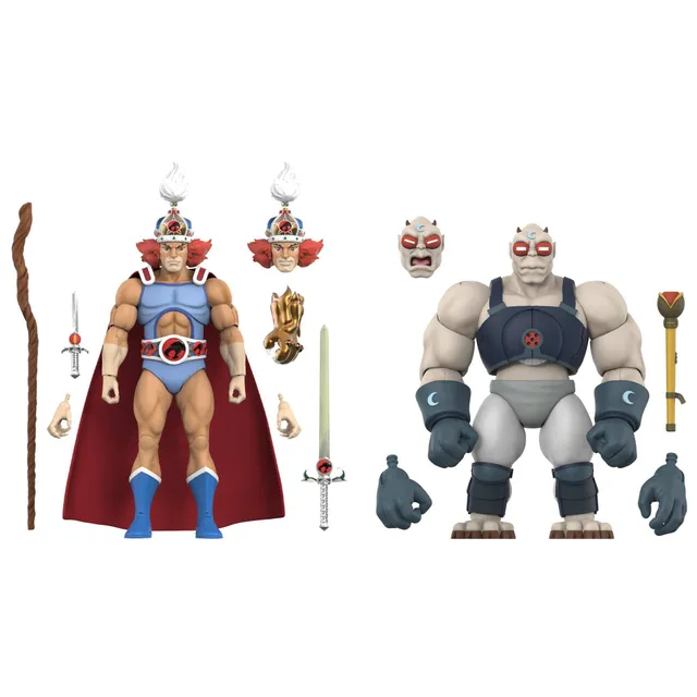 Super7 ThunderCats Ultimates King Lion-O Red Eye set 2 figurine