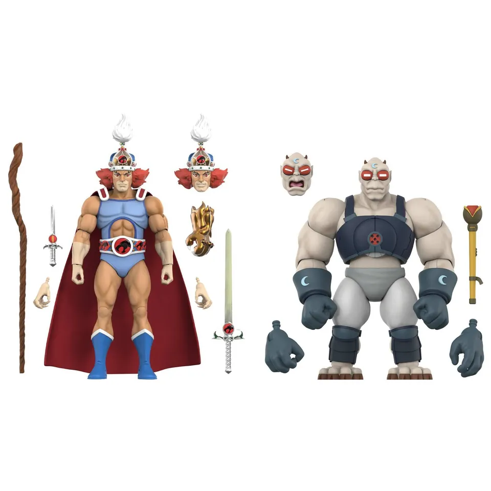 Super7 ThunderCats Ultimates King Lion-O Red Eye set 2 figurine