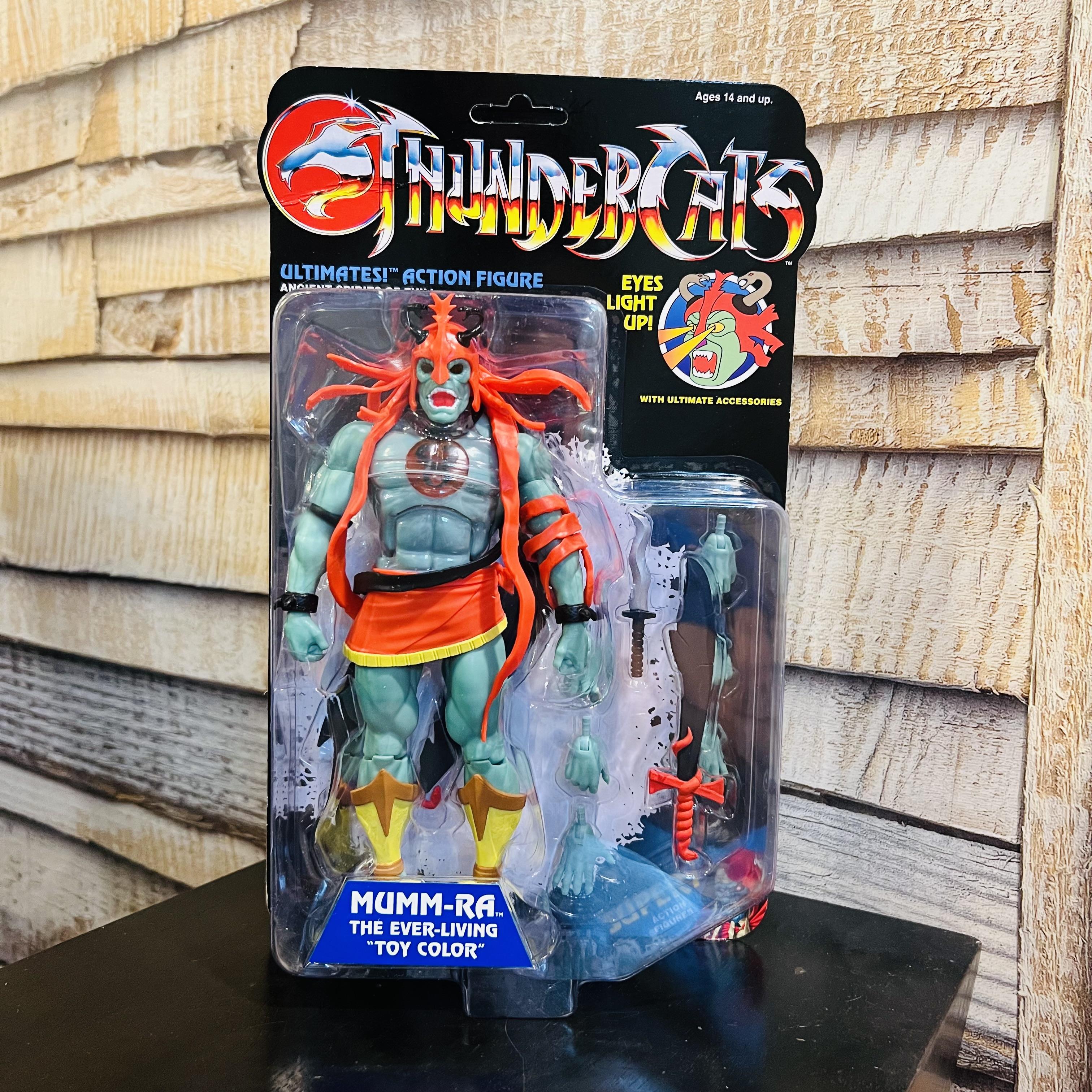 Super7 ThunderCats ULTIMATES Mumm-Ra figurina LED Toy Color