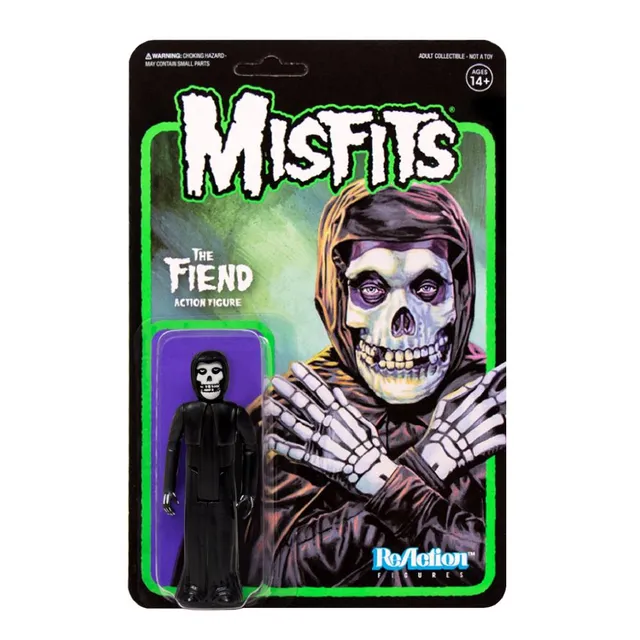 Super7 Misfits The Fiend figurina ReAction negru