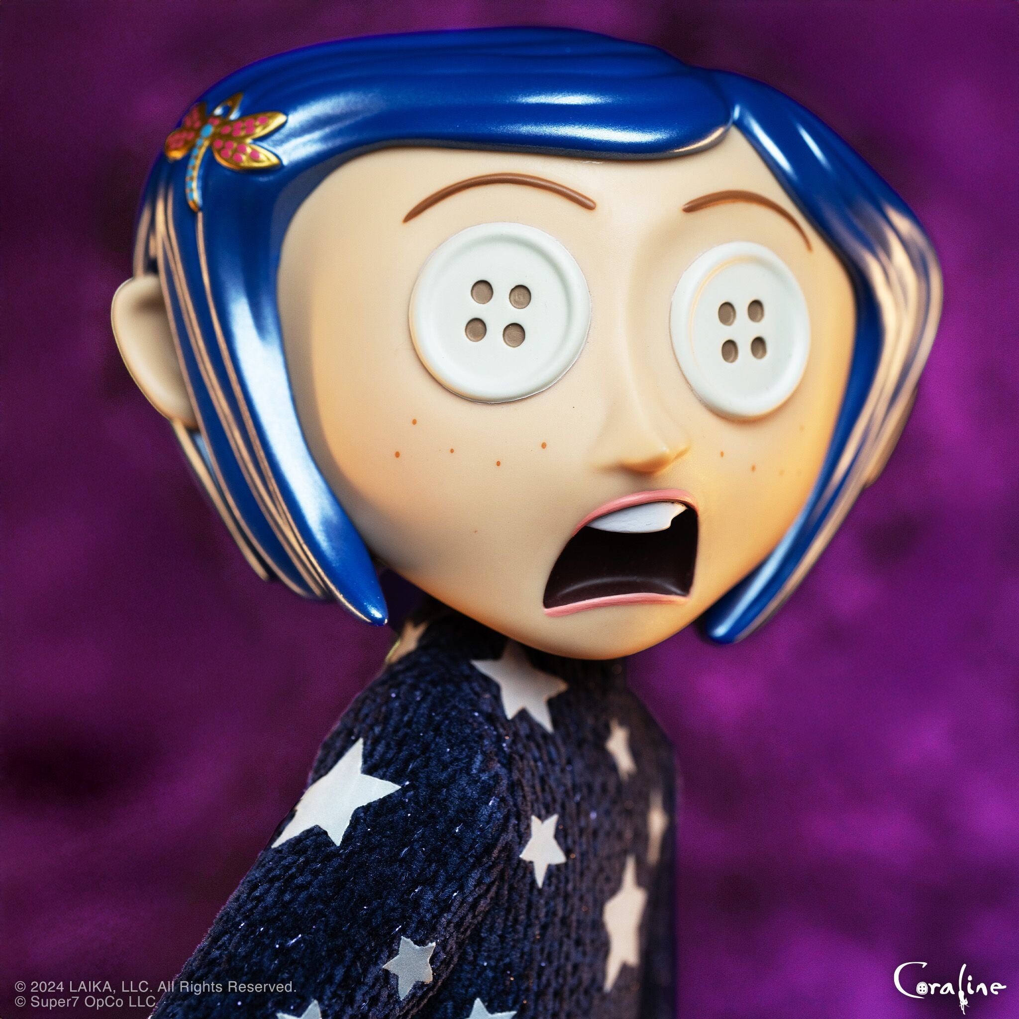 Super7 Coraline SuperSize Button Eyes figurina 40 cm