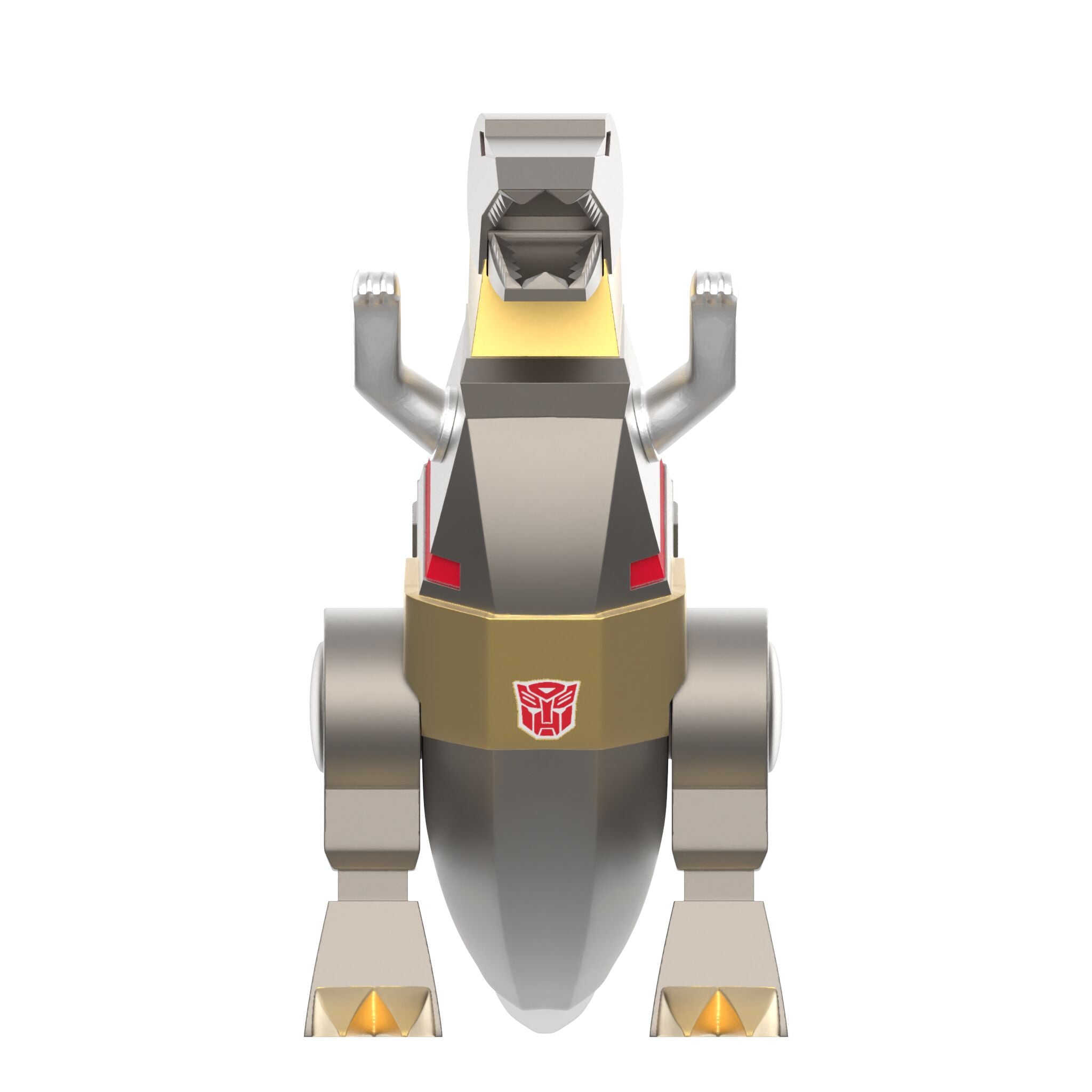 Super7 Transformers ReAction Grimlock figurina metallic 9,5cm