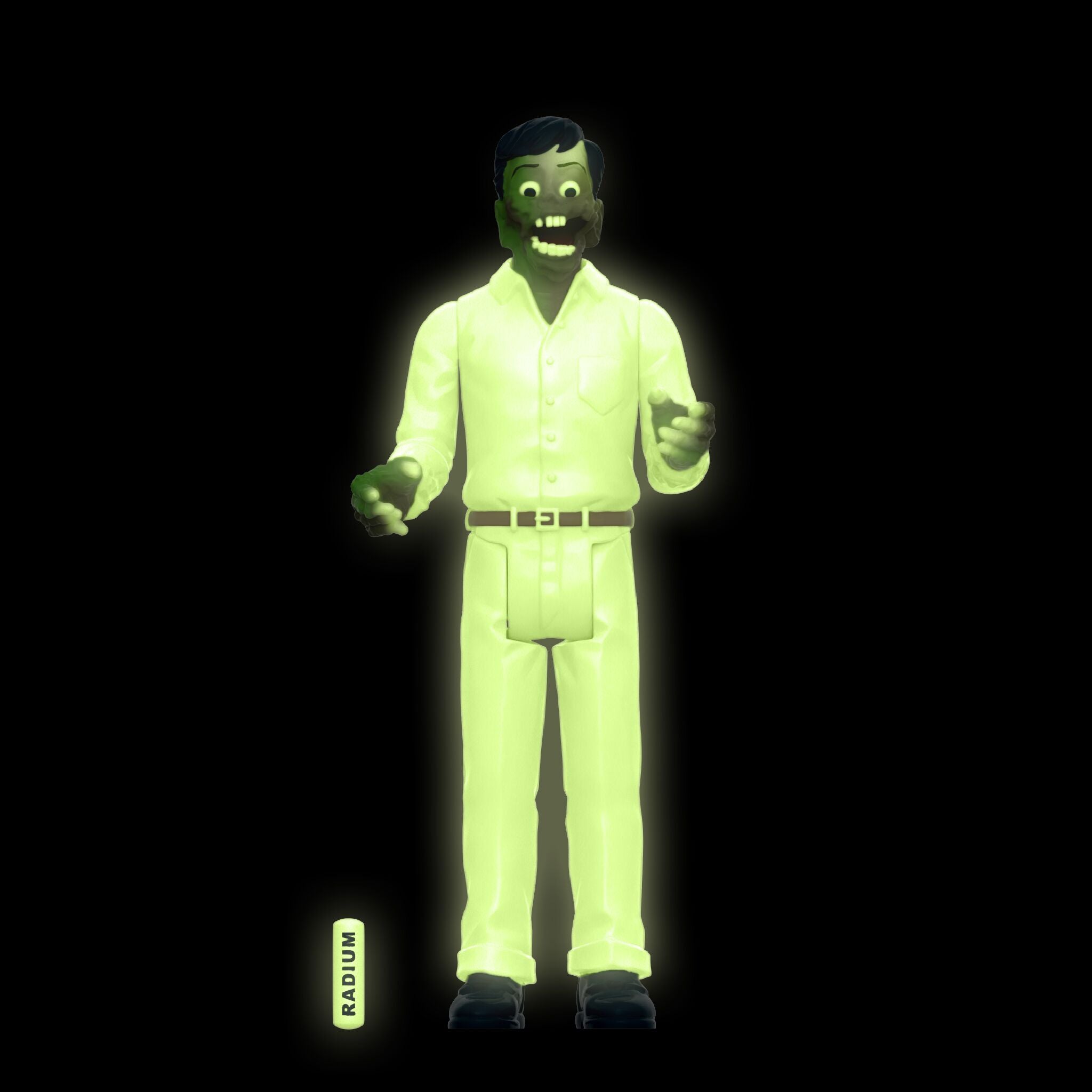 Super7 Pre-Code Horror Radium Man Glow figurina fosforescenta