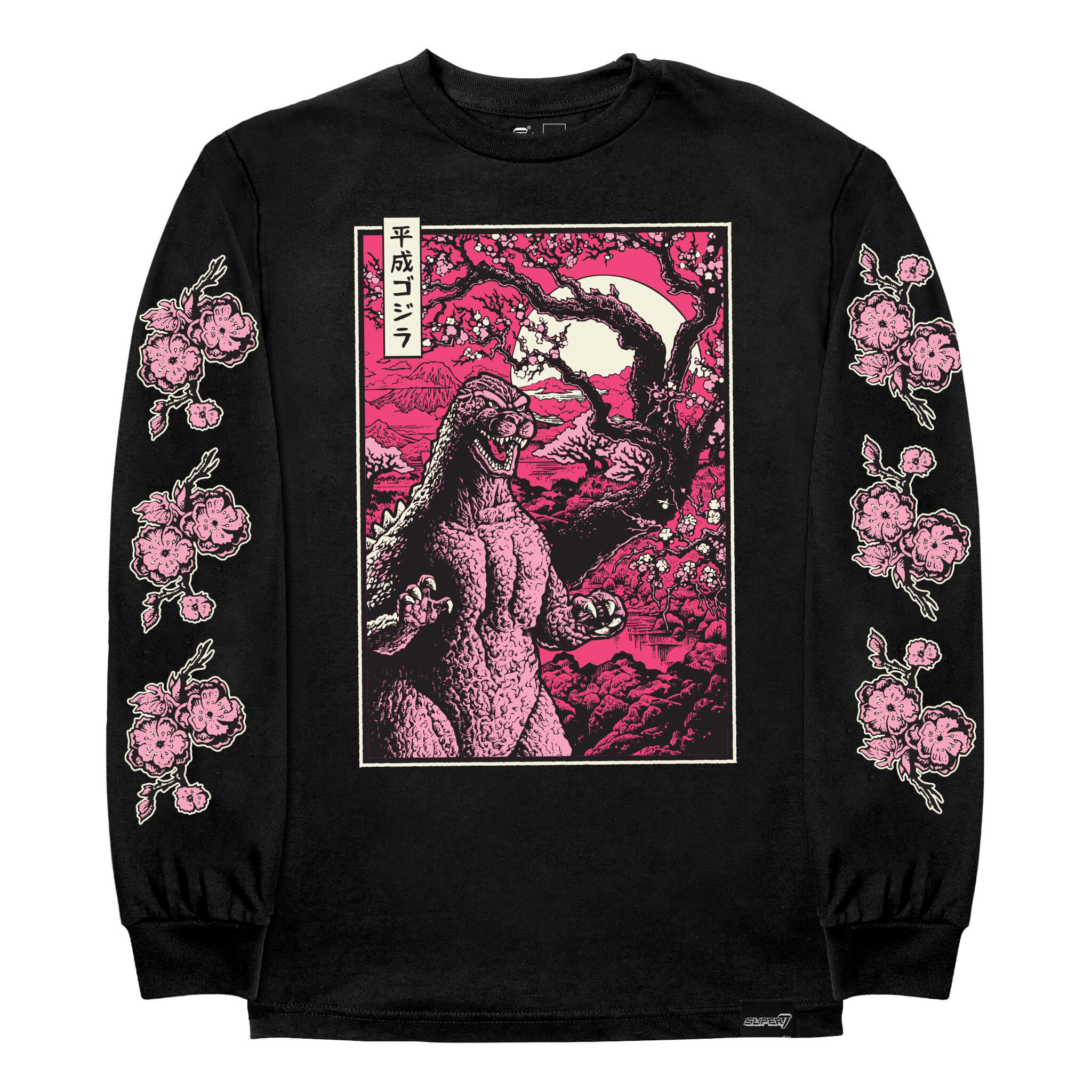 Super7 Toho Cherry Blossom set figurine + tricou negru