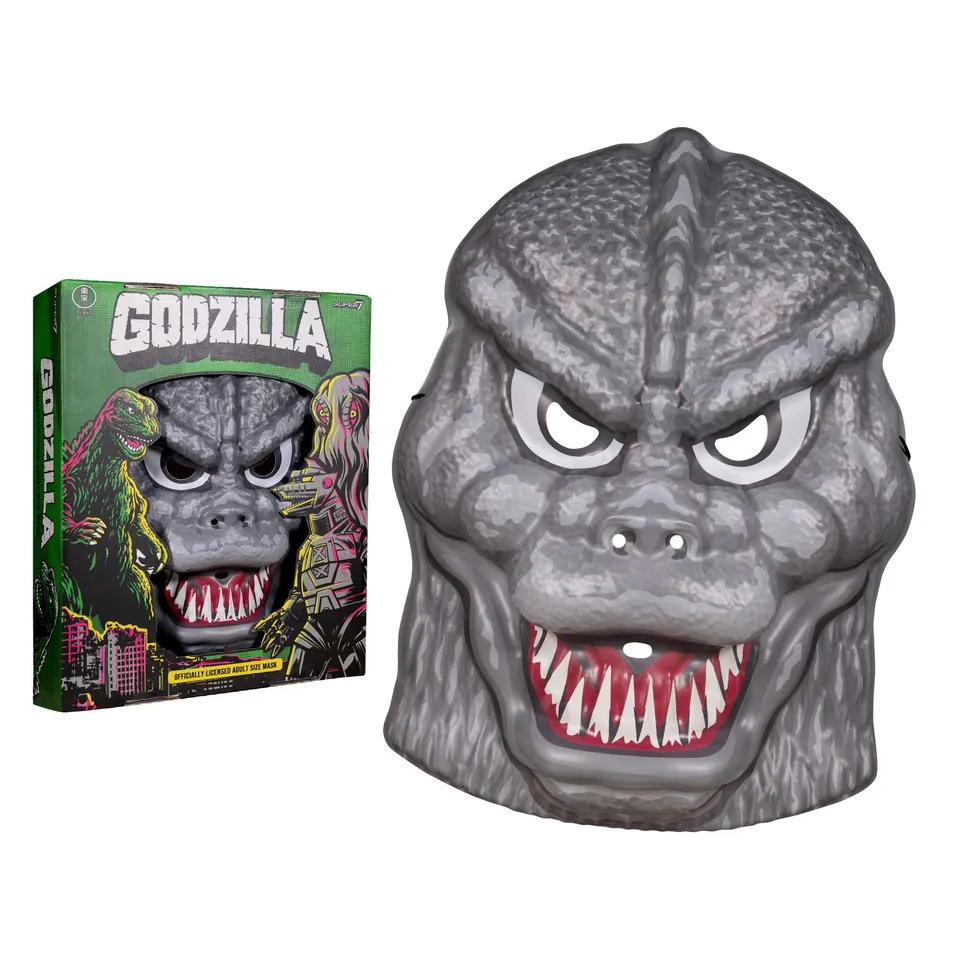 Super7 Toho Masks W1 Godzilla masca gri