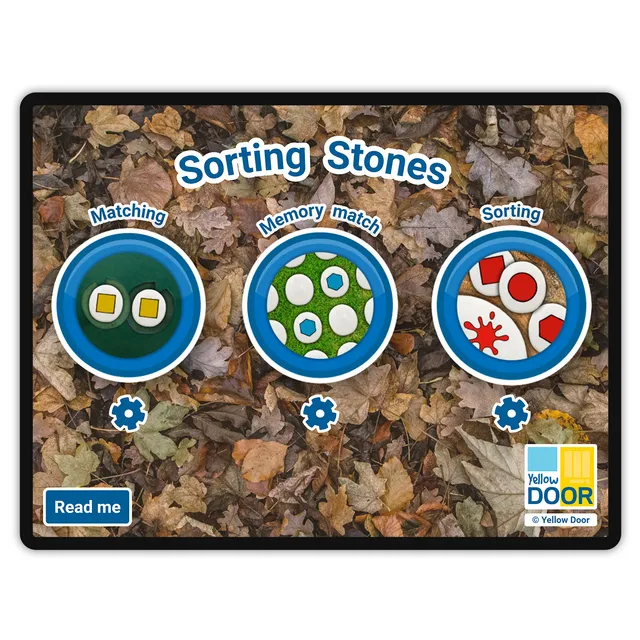 Yellow Door Sorting Stones aplicatie sortare 3 jocuri