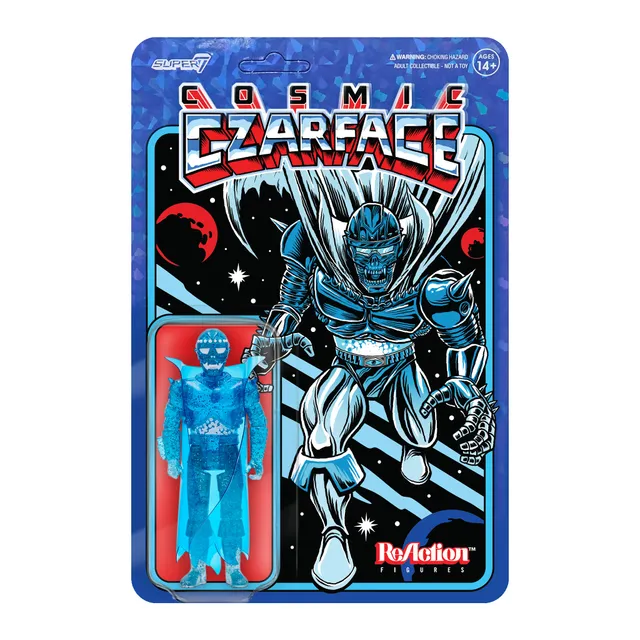 Super7 ReAction Czarface Cosmic figurină 9,5cm glitter