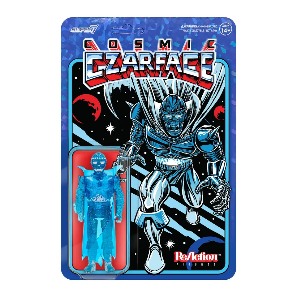 Super7 ReAction Czarface Cosmic figurină 9,5cm glitter