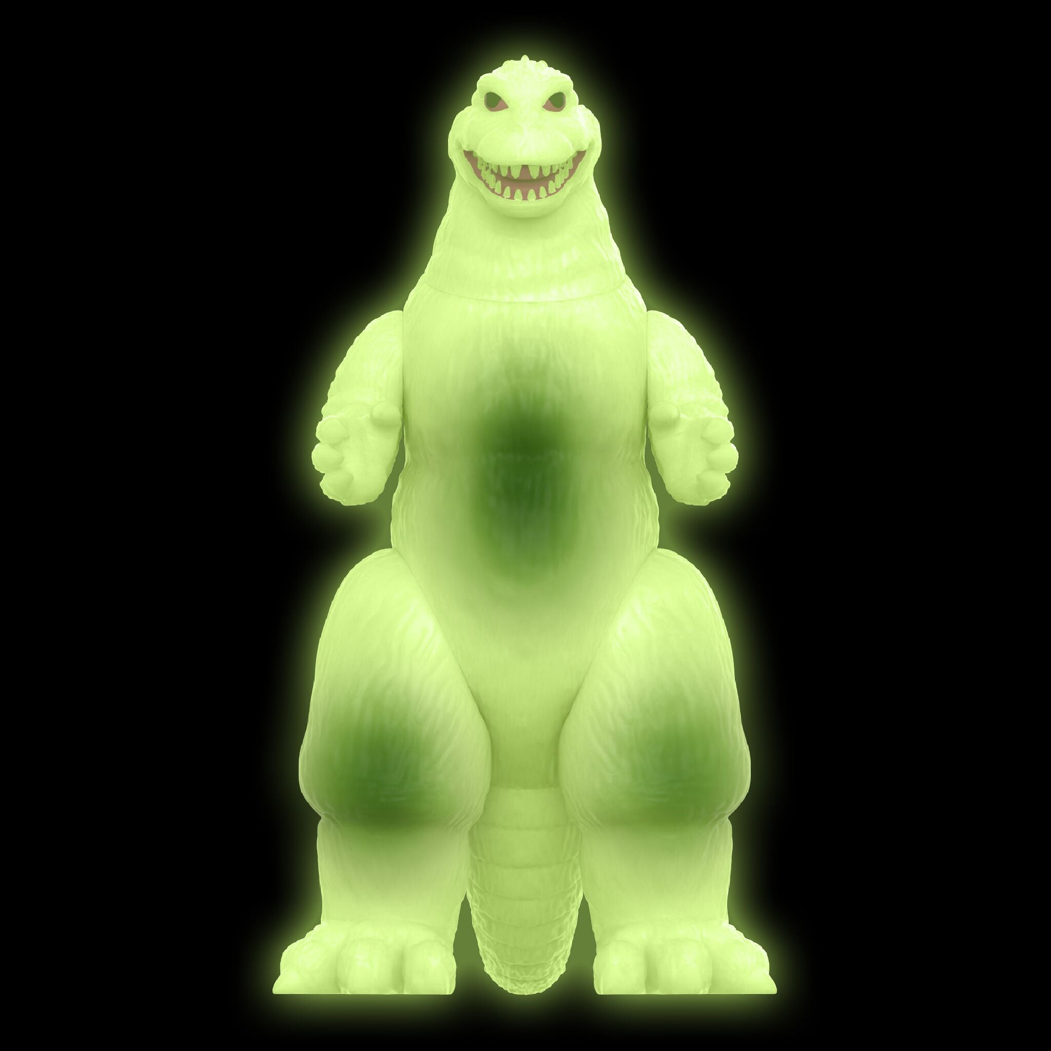 Super7 Toho ReAction Godzilla '62 figurină fosforescentă glow