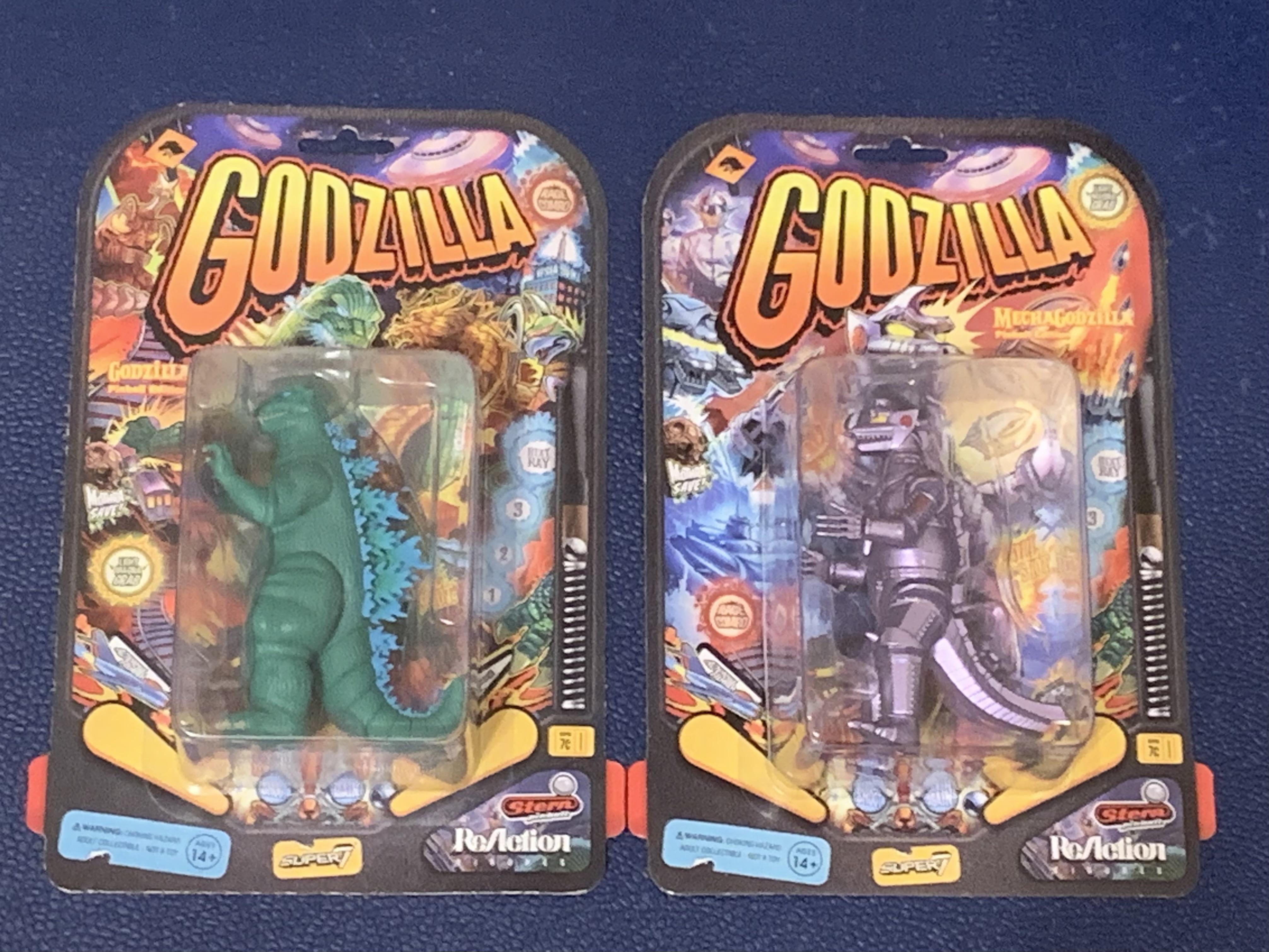 Super7 ReAction Mechagodzilla 74 figurina 9,5 cm metalic
