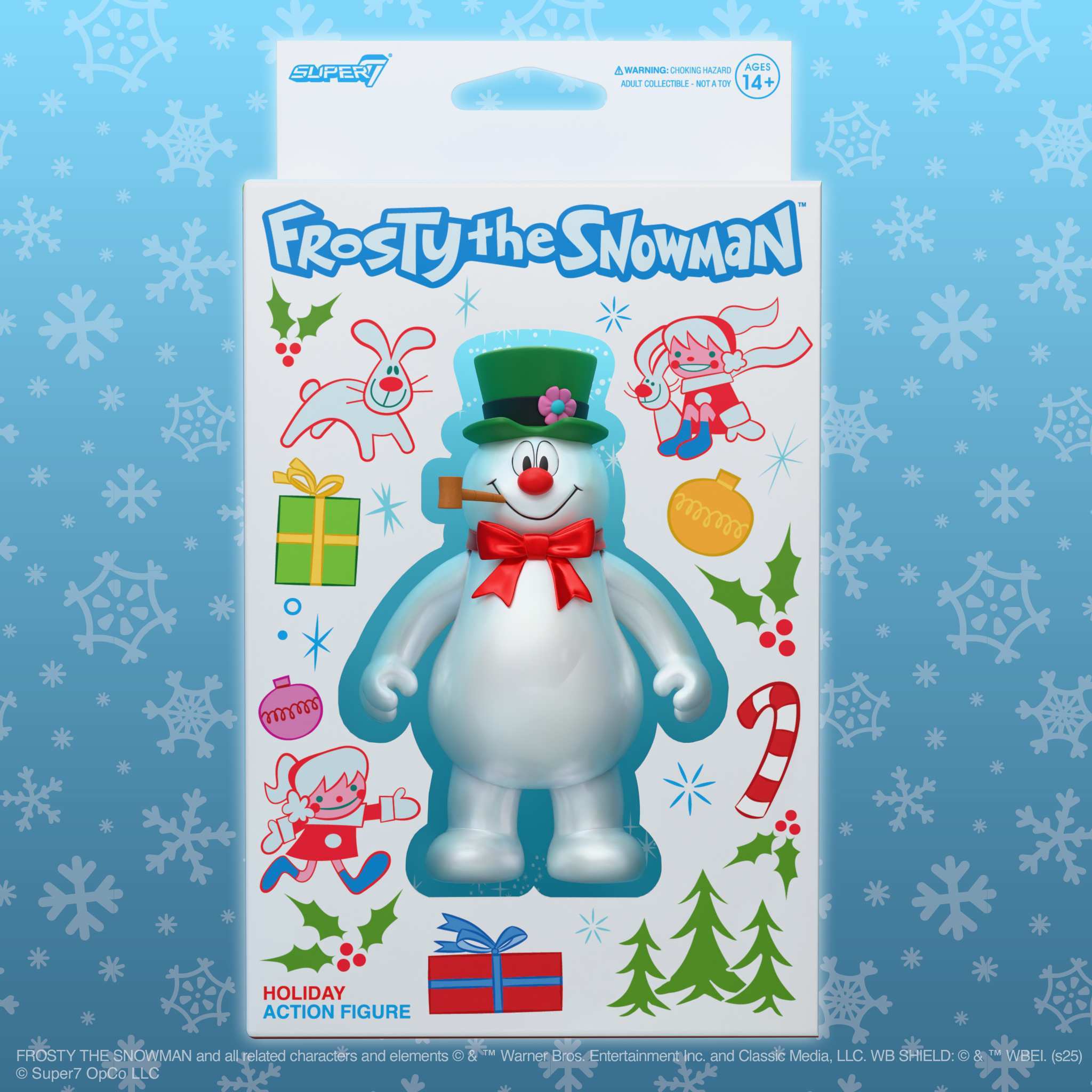 Super7 ReAction Frosty the Snowman figurina 9,5 cm bomboana
