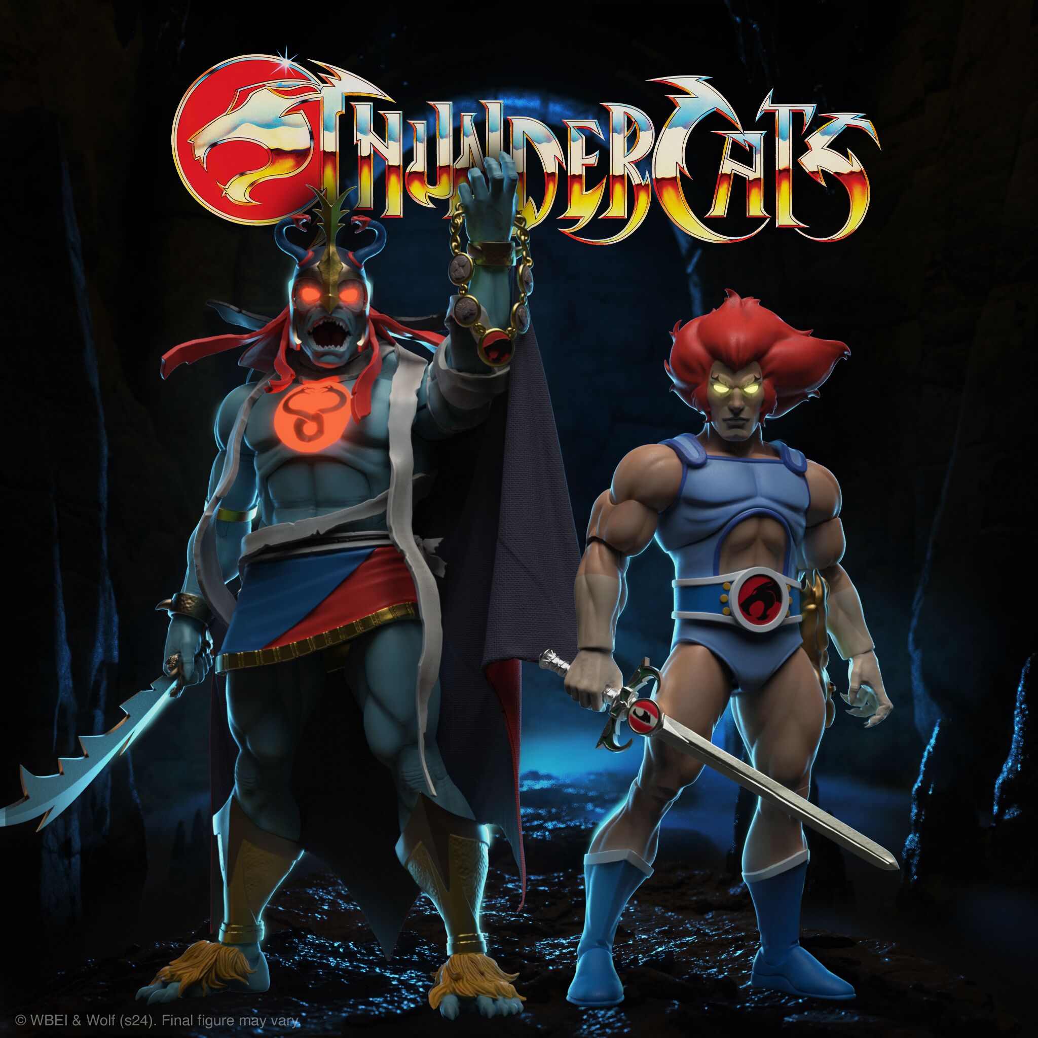 Super7 ThunderCats Ultimates Lion-O LED figurina 7"