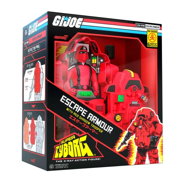 Super7 G.I. Joe S.N.A.K.E. Armor figurină UK 28 cm