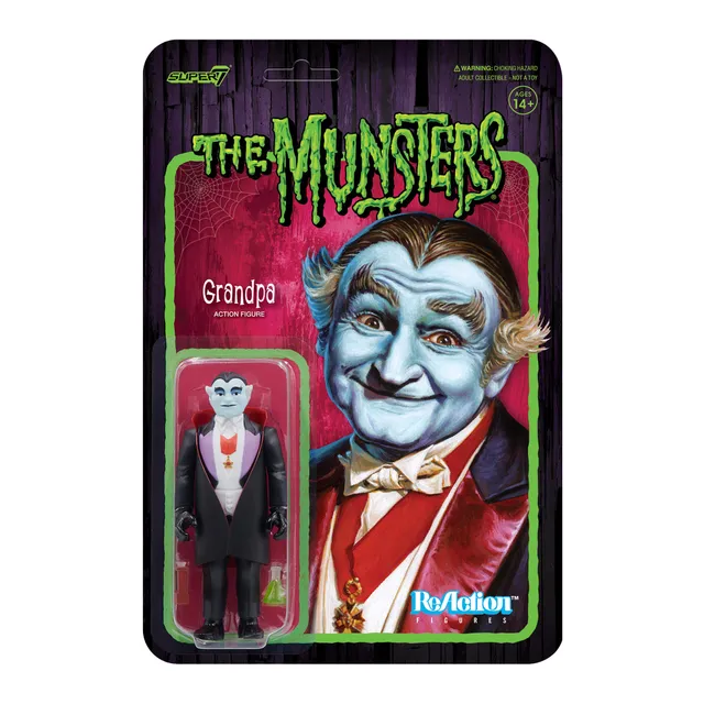 Super7 Munsters Grandpa figurină articulată 9,5 cm