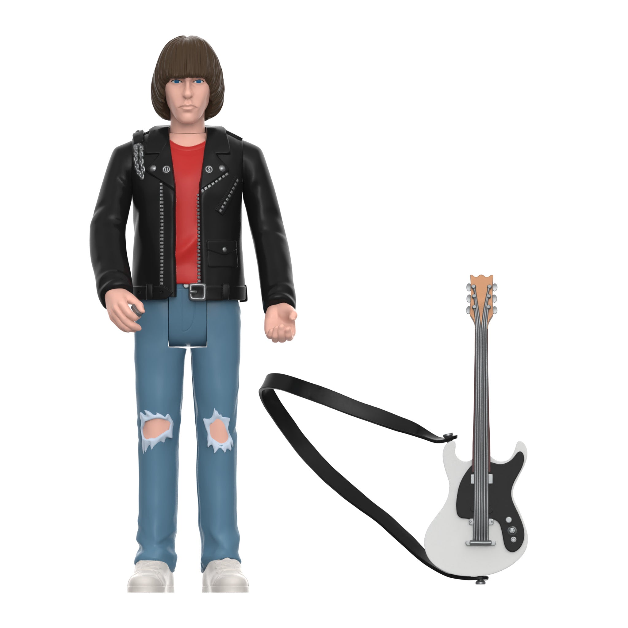 Super7 ReAction Johnny Ramone figurina cu chitara