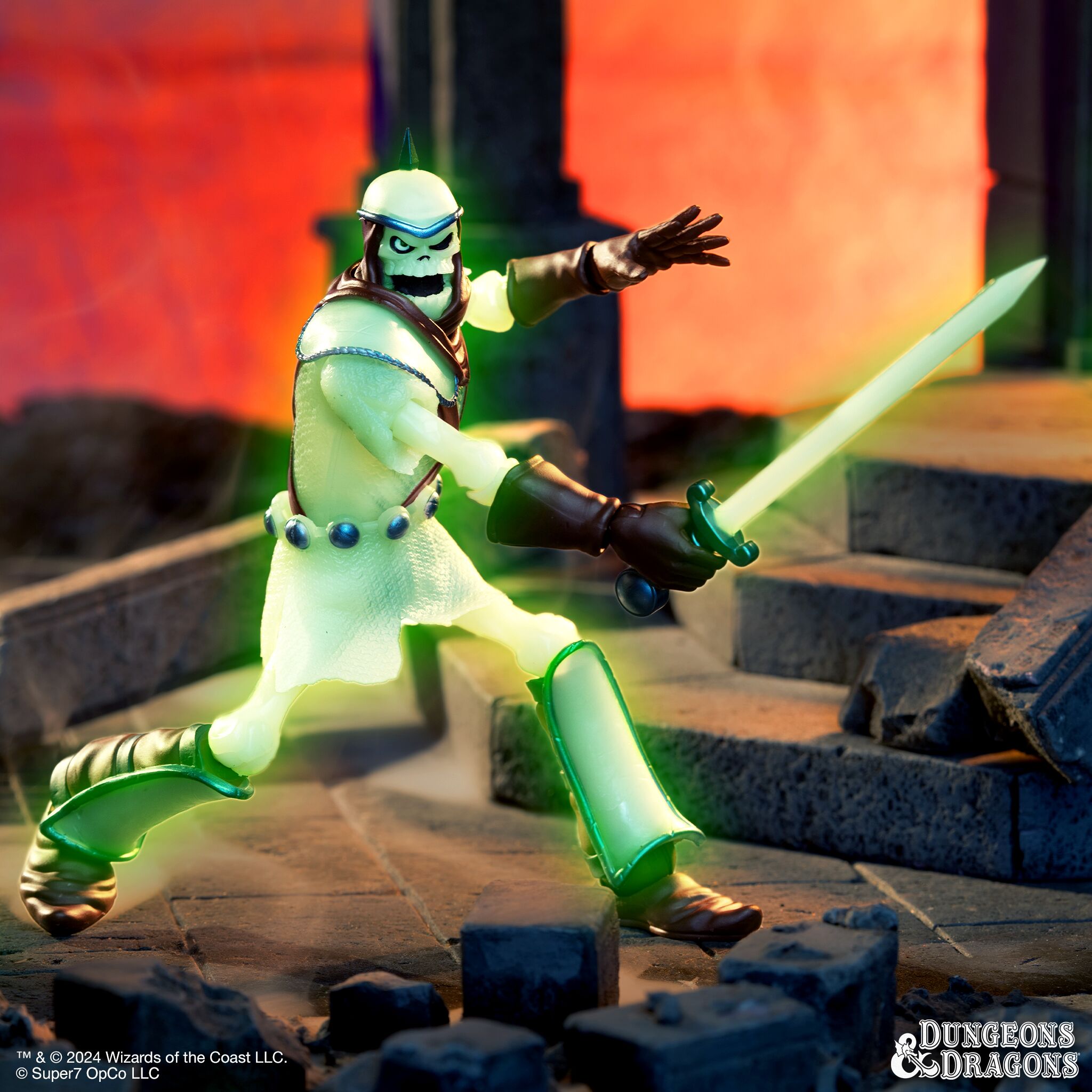Super7 Ultimates Dungeons Dragons Dekkion Glow figurină 18 cm