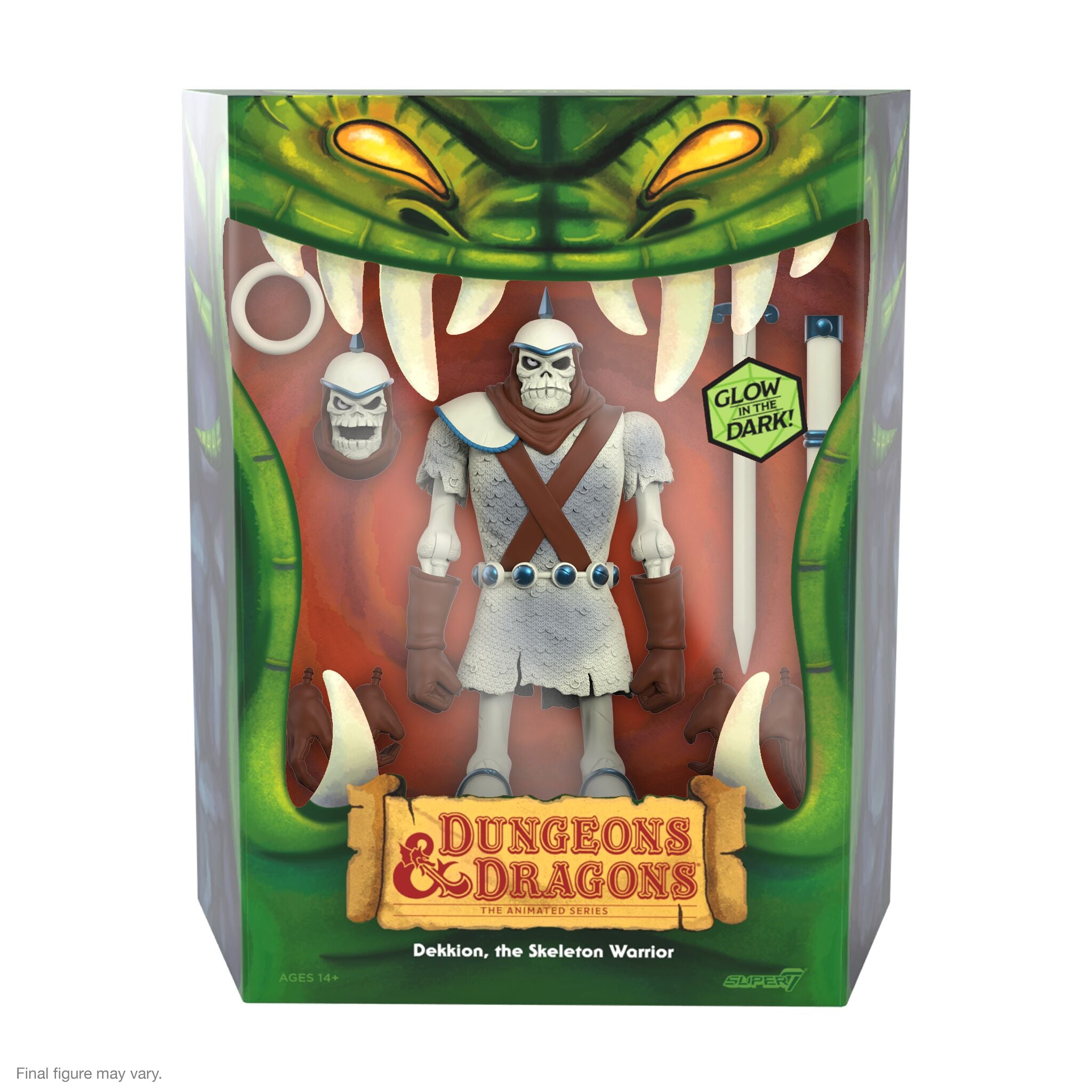 Super7 Ultimates Dungeons Dragons Dekkion Glow figurină 18 cm
