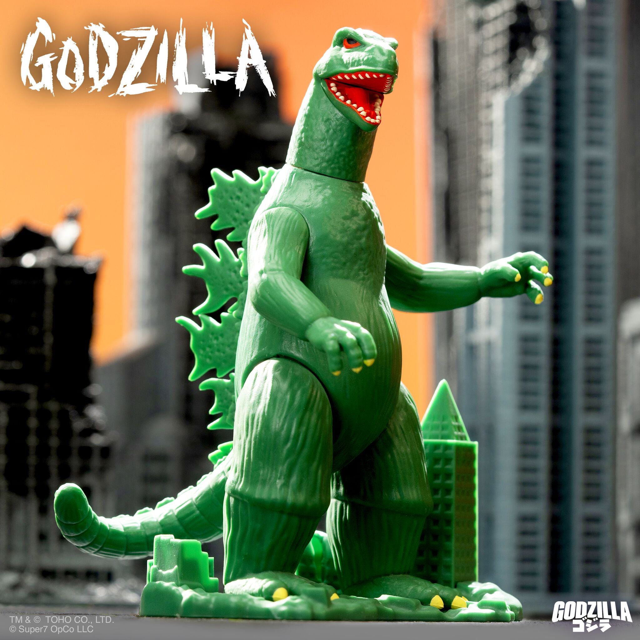 Super7 Toho ReAction Godzilla Model Kit figurina 3.75 inch
