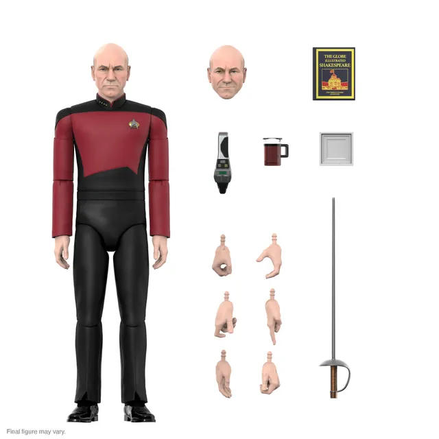 Super7 Ultimates Picard figurina 18 cm Star Trek TNG