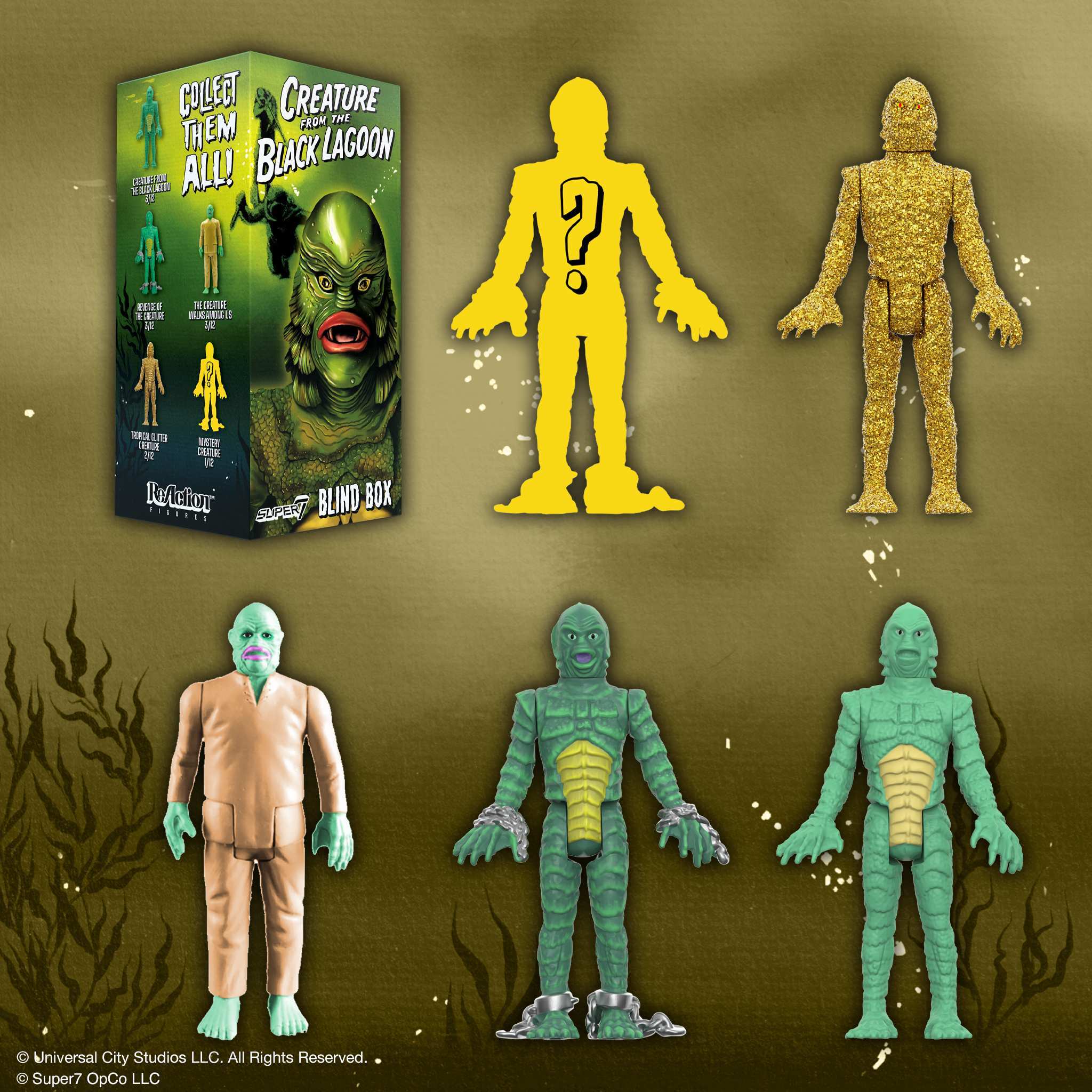 Super7 Universal Monsters Wave 03 figurine blind box set 12