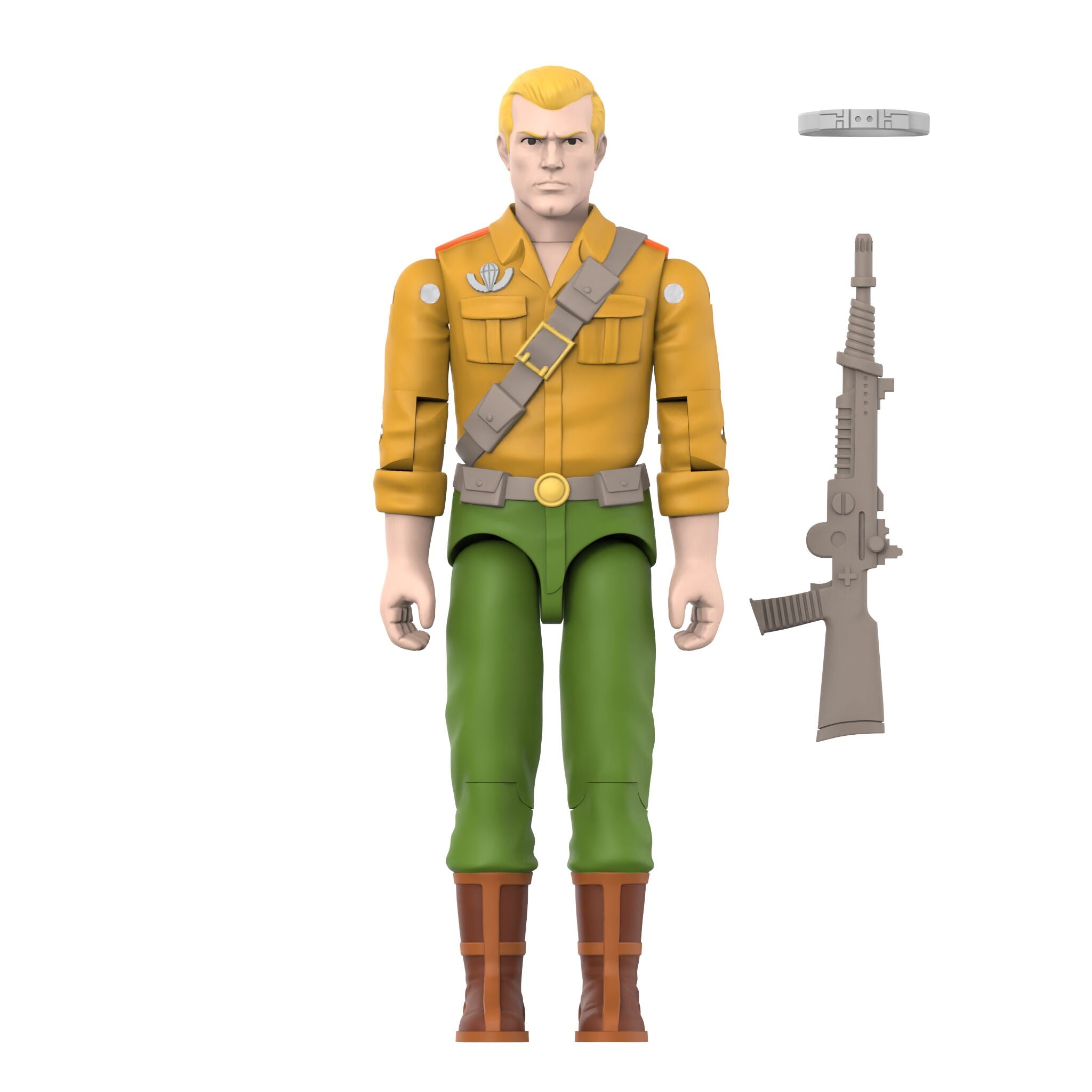 Super7 G.I. Joe ReAction+ Duke Cartoon figurină 9,5 cm