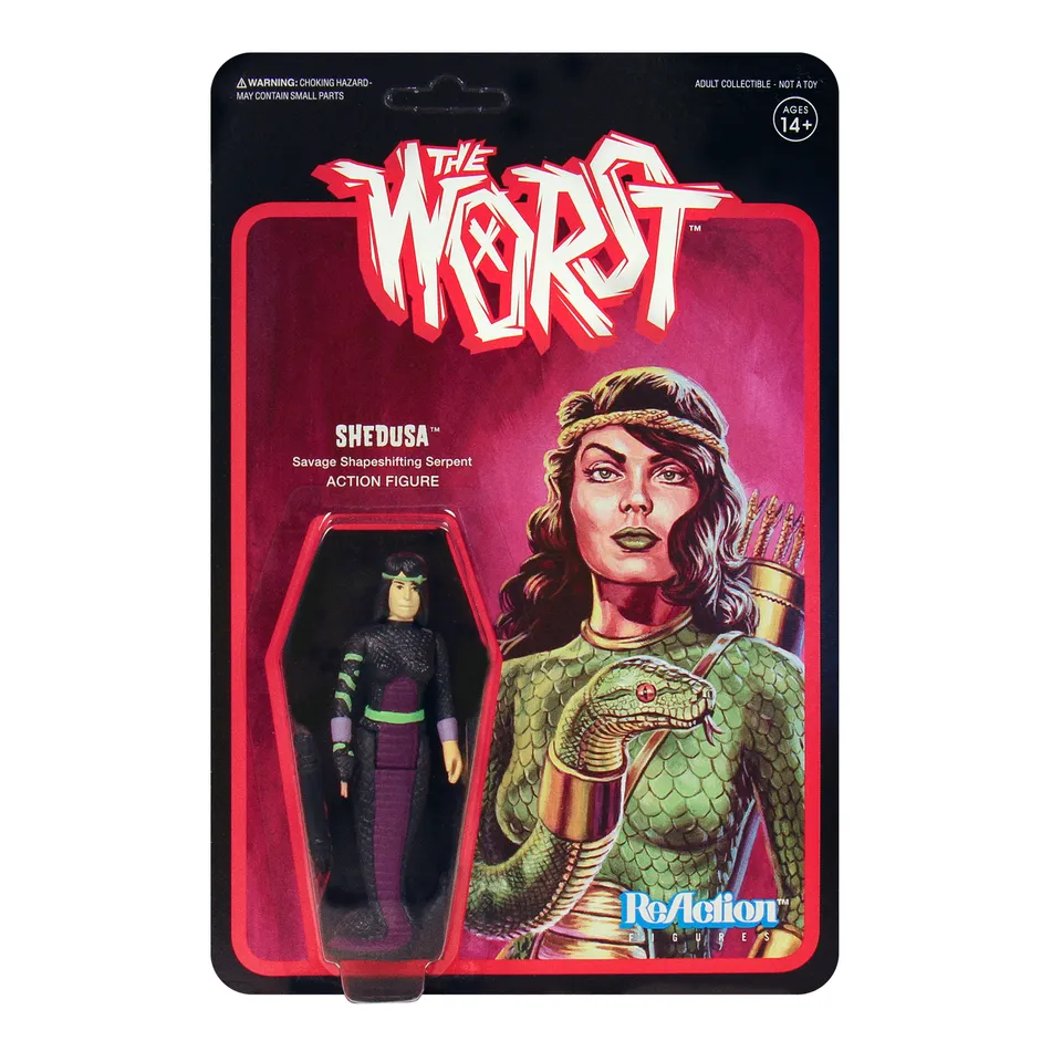 Super7 The Worst Snake Shedusa figurina articulata Color 2